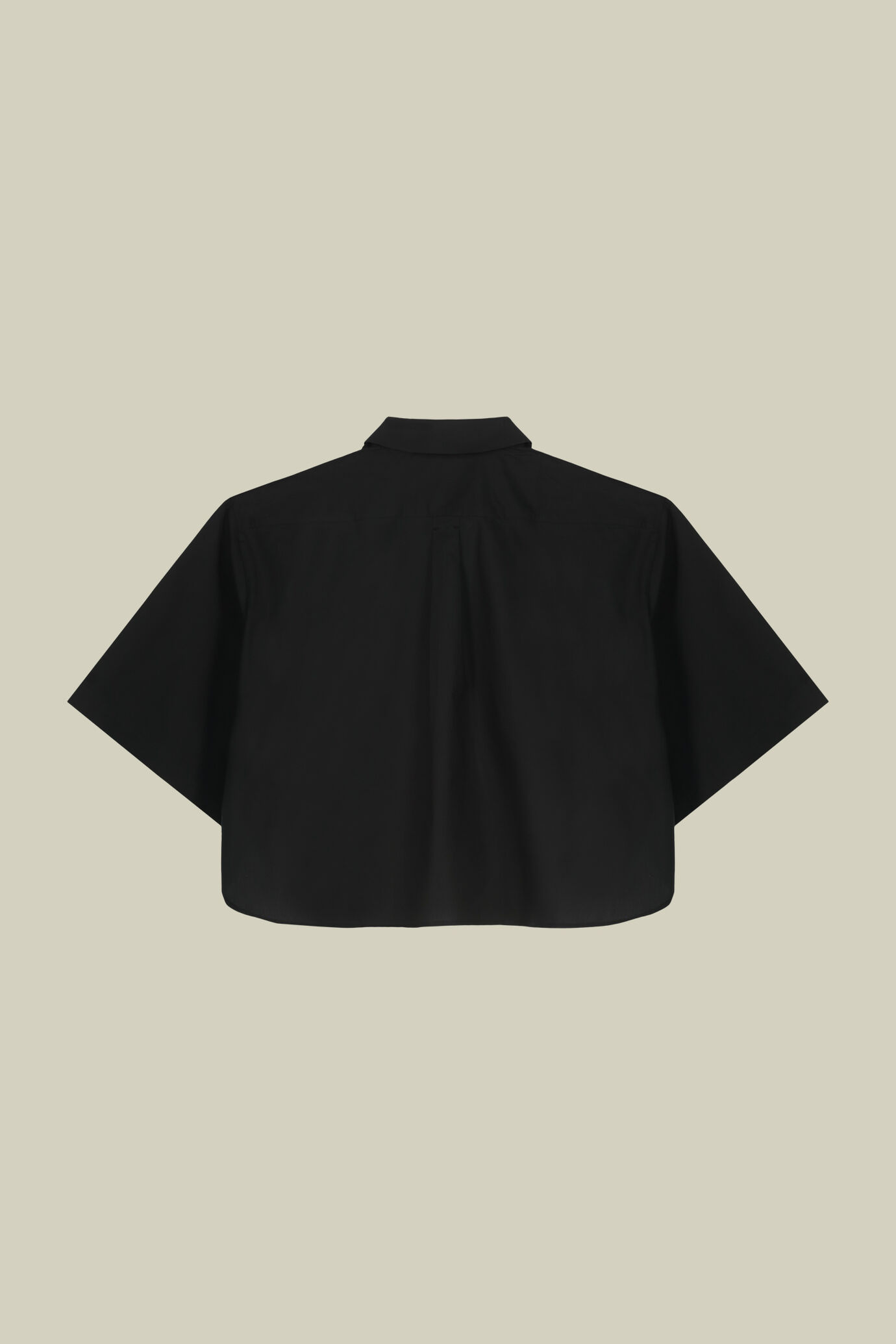 Chemise femme coupe boxy à manches courtes et bas arrondi image number 5