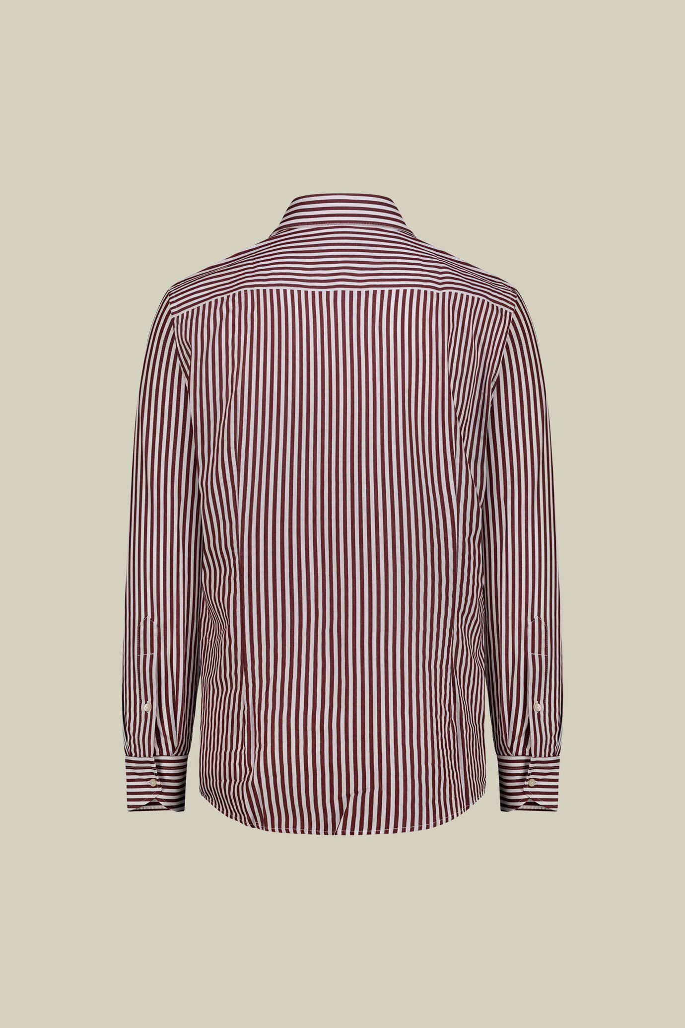 Camicia uomo in 100% cotone tinto filo a righe larghe image number 5