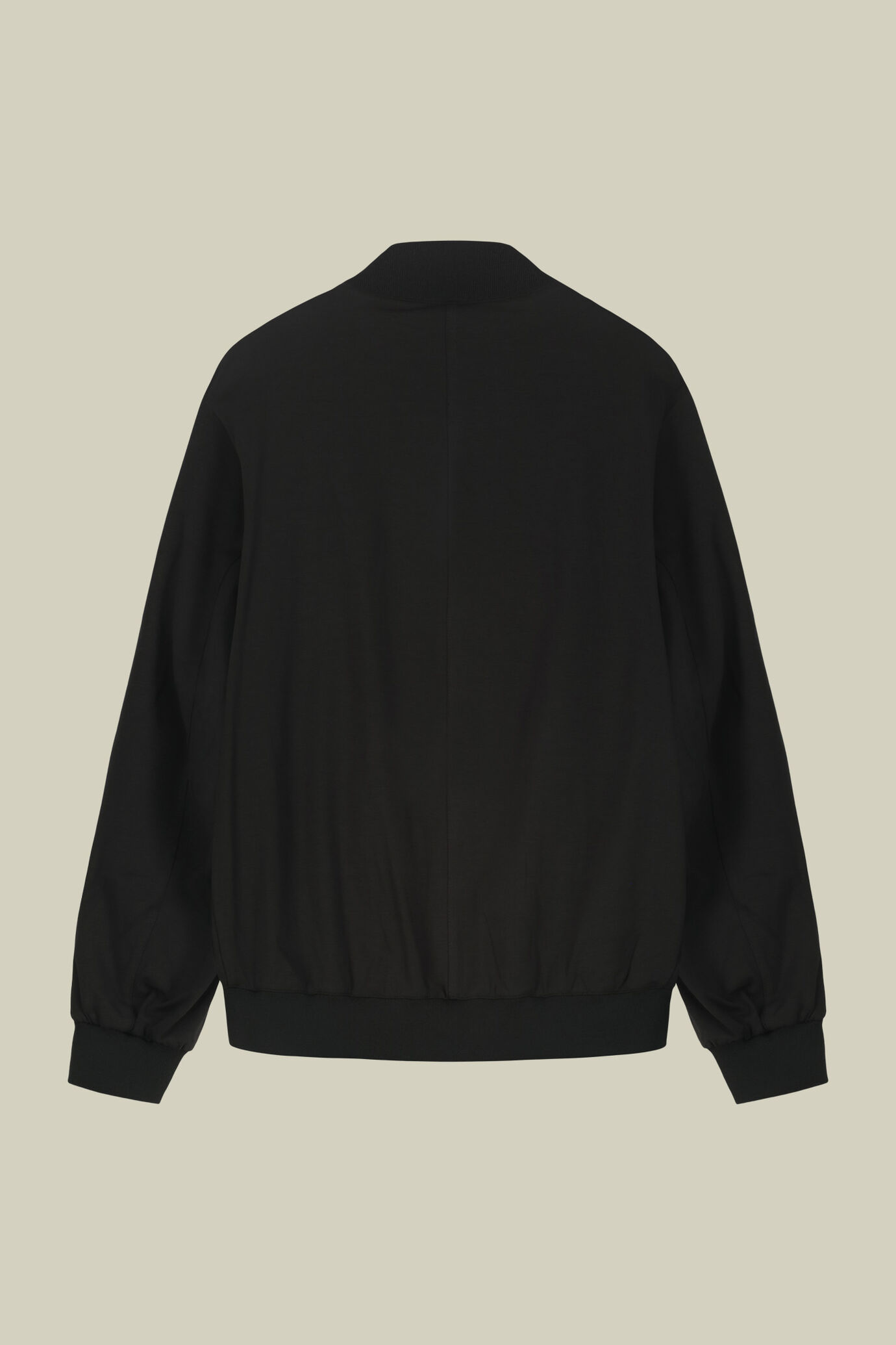 Men's bomber jacket in unlined jersey image number 5
