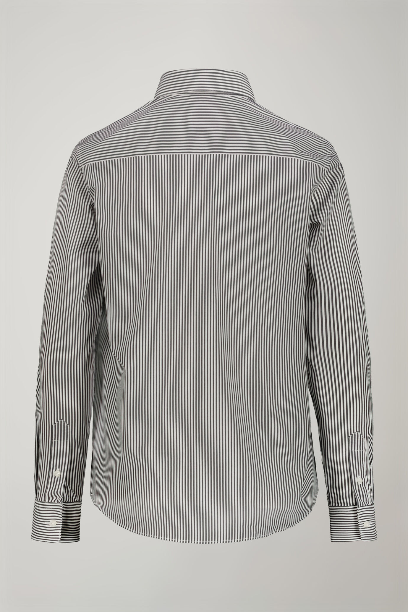 Klassisches Damenhemd aus Stretch-Baumwolle im Streifendesign image number 6