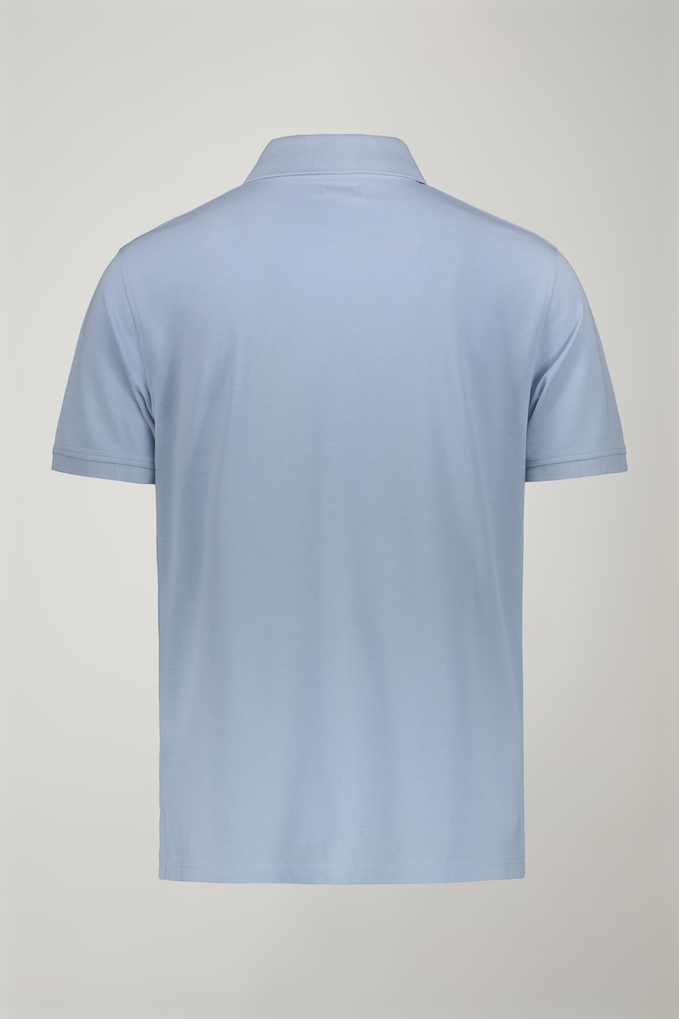 Kurz&auml;rmeliges Herren-Poloshirt aus 100 % Baumwolle in normaler Passform image number 5