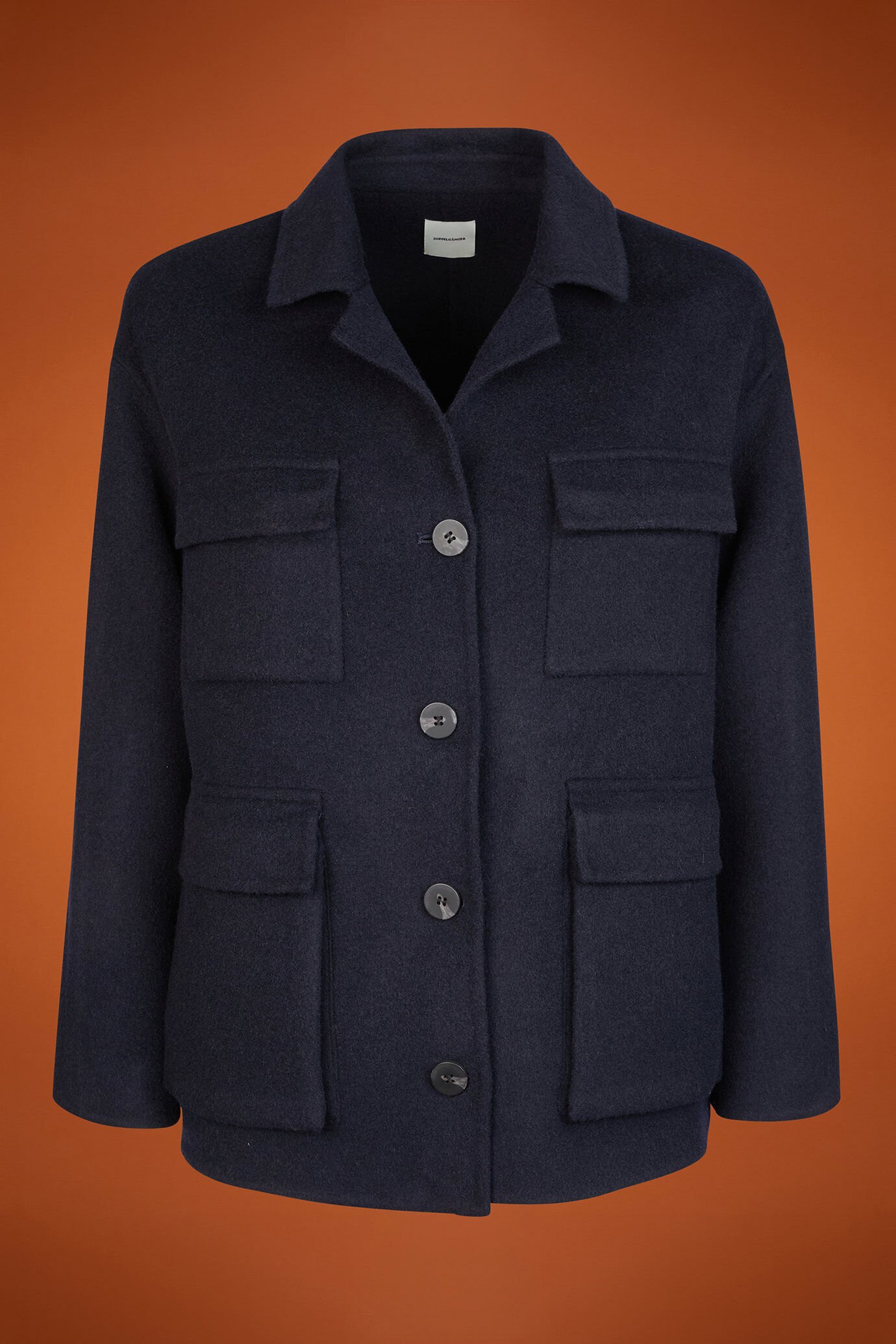 Cappotto donna in tessuto morbido Wool Blend regular fit image number 5