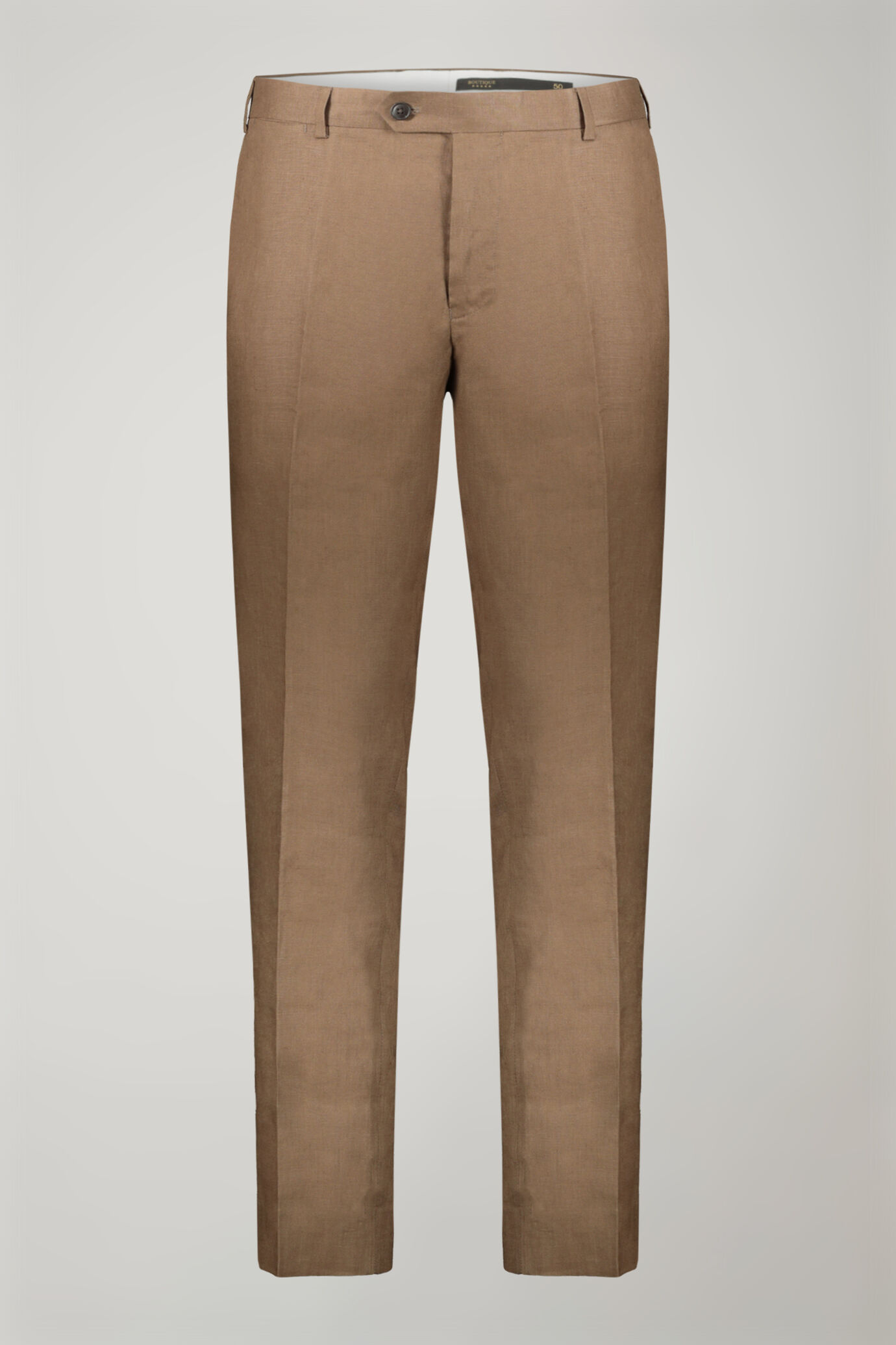 Costume droite 100% lin fit régulier uni image number 2