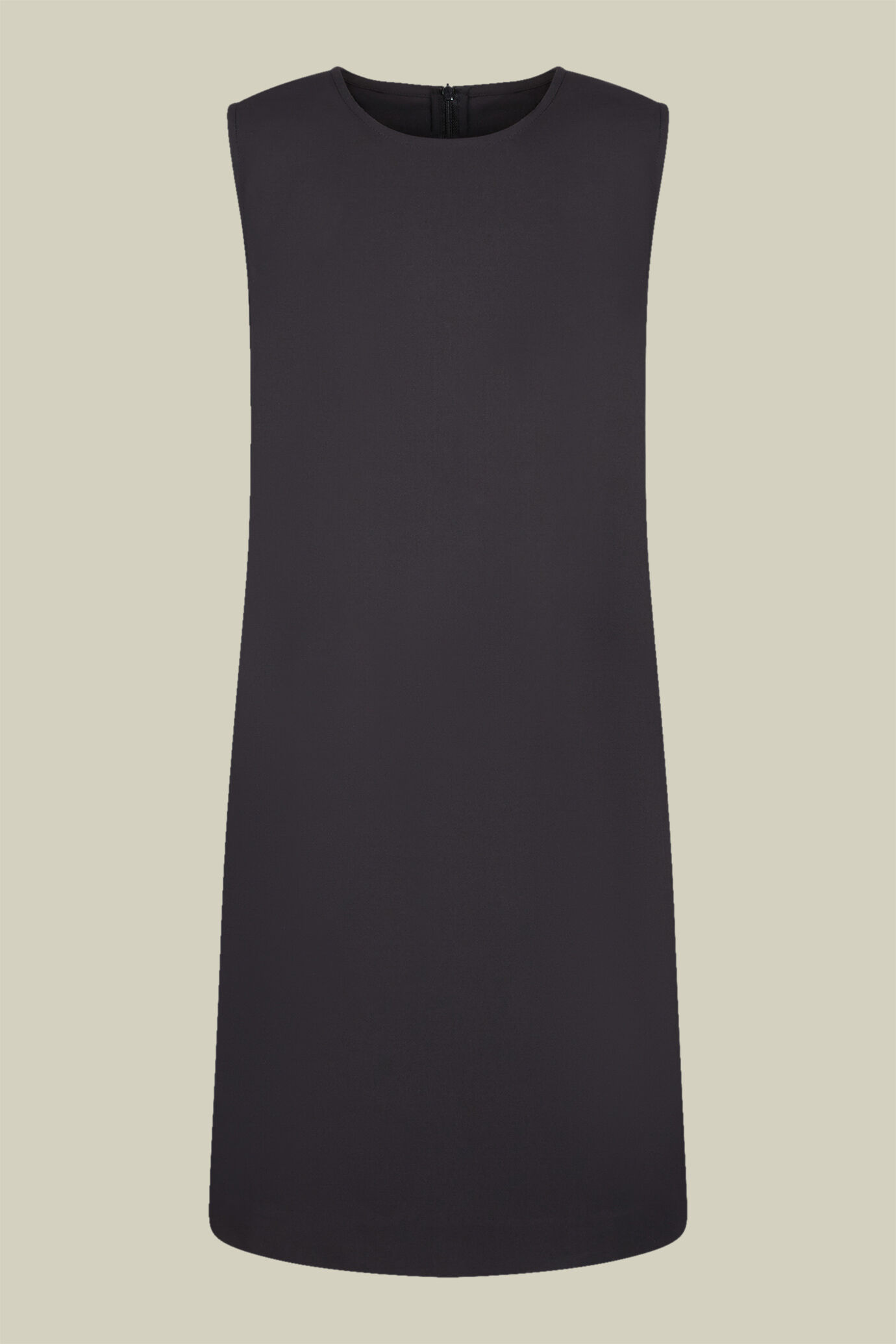 Abito donna tubino smanicato comfort fit
