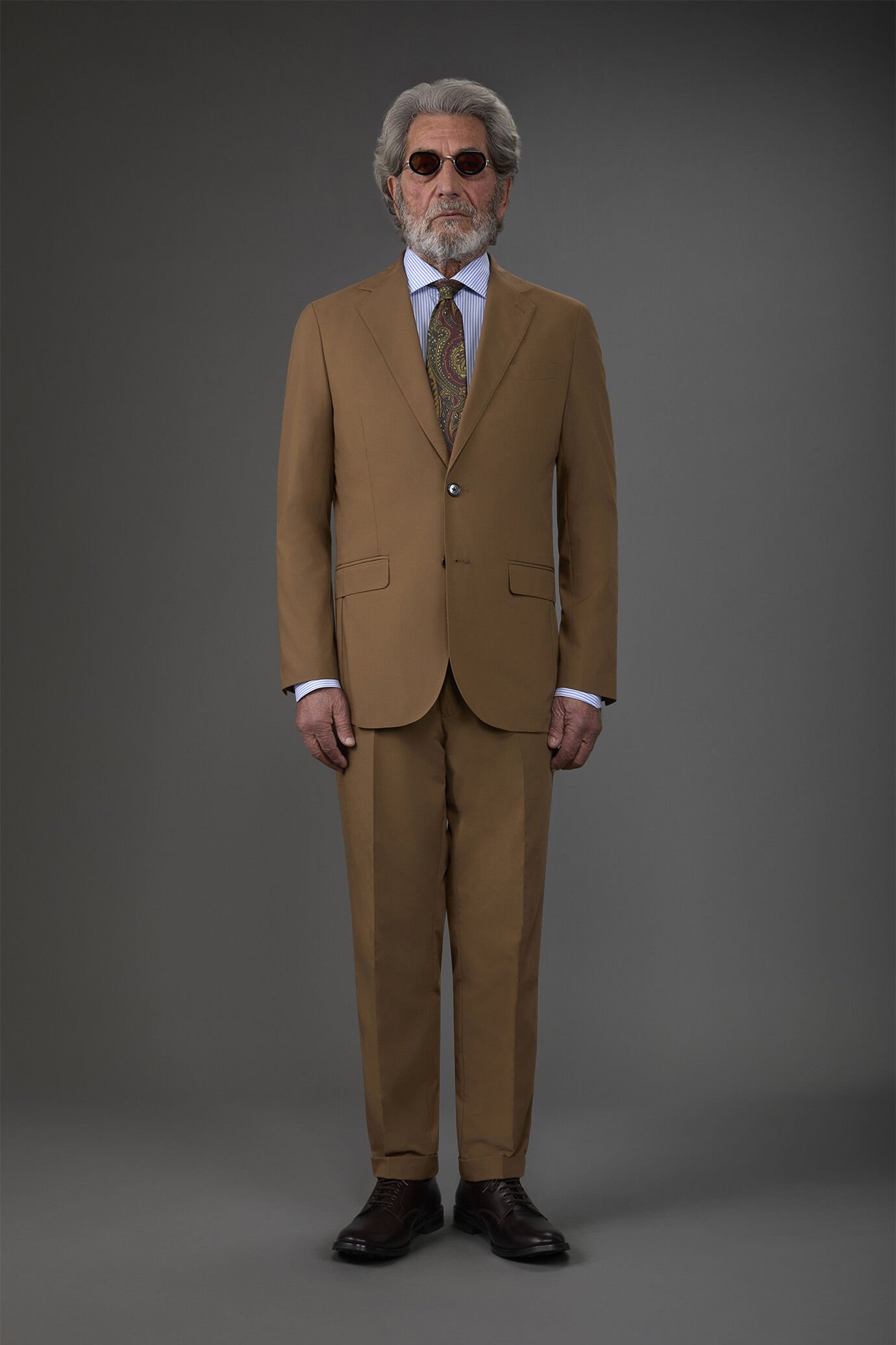 Costume droit pour homme avec pantalon sans plis image number 0