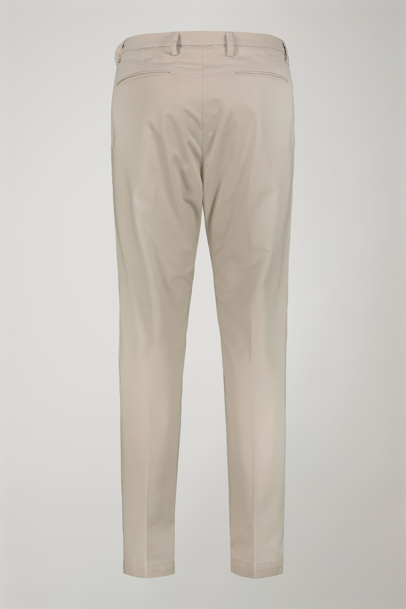 Pantalon chino classique pour homme en tissu sergé stretch coupe parfaite image number 5