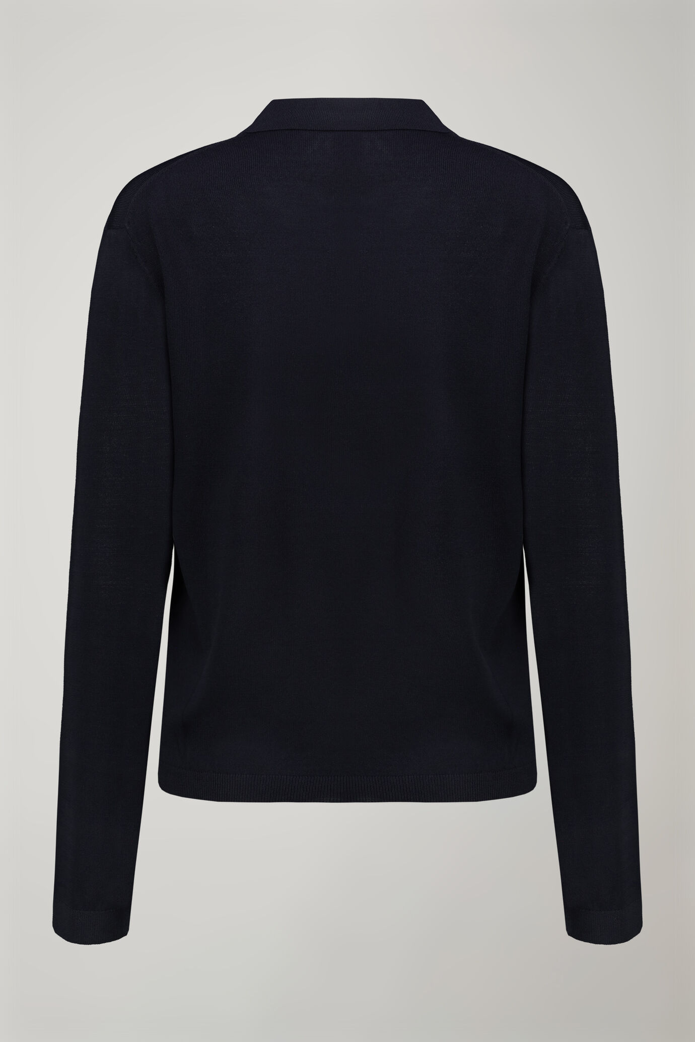Polo donna in maglia con manica lunga image number 5