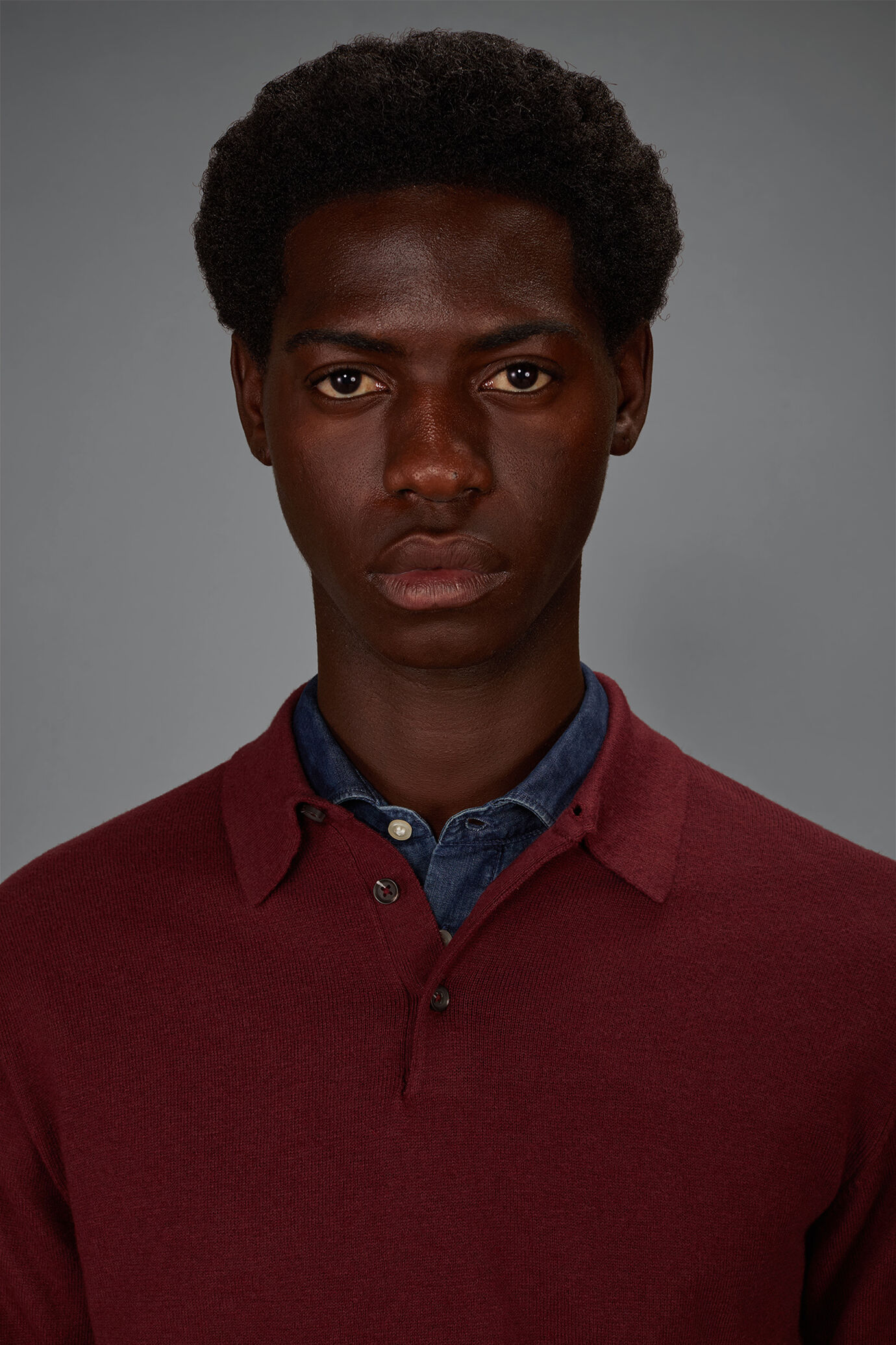 Herren-Polo aus Woll-Baumwollmischung Regular Fit image number 2