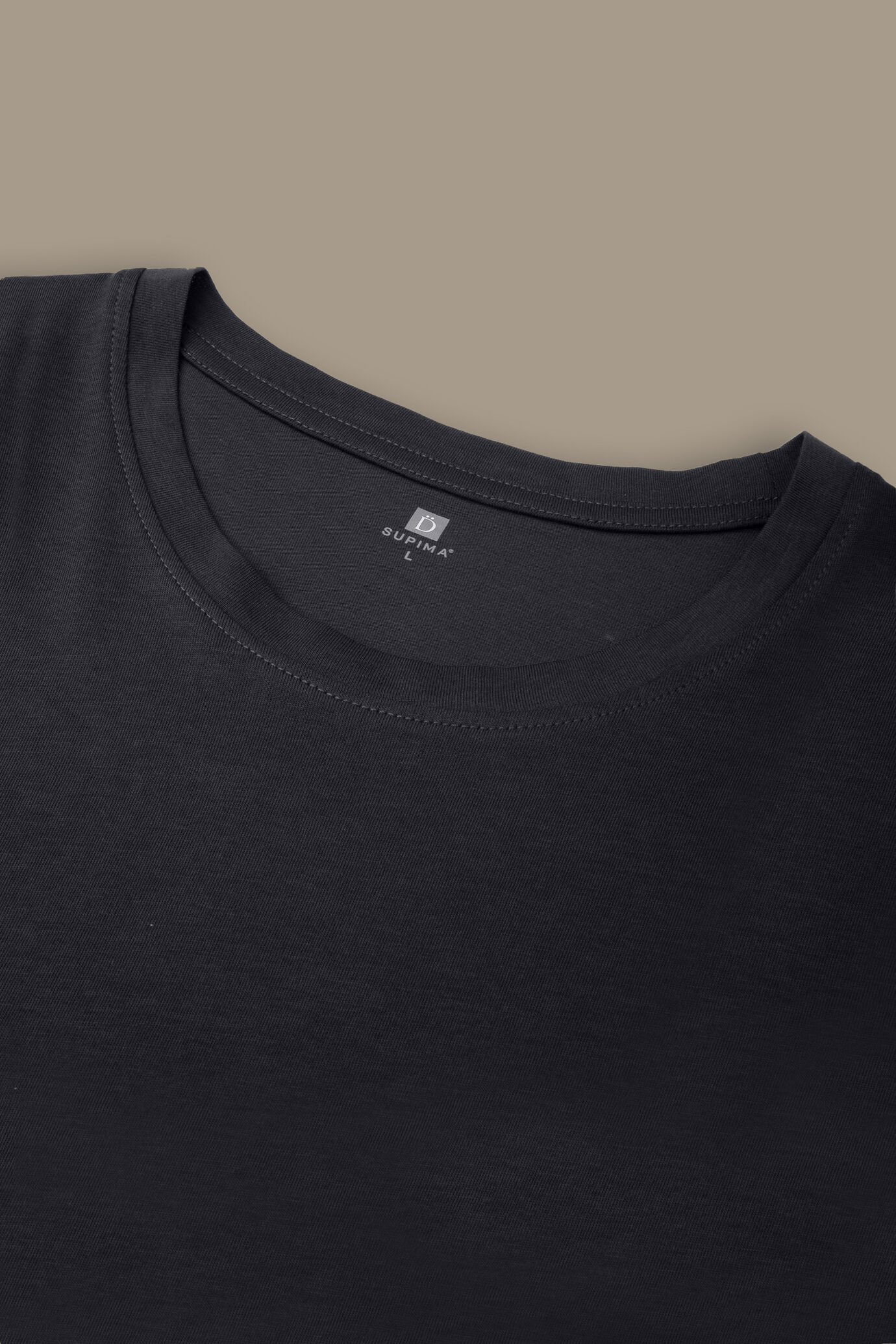 Short sleeve t-shirt pure supima cotton image number 3