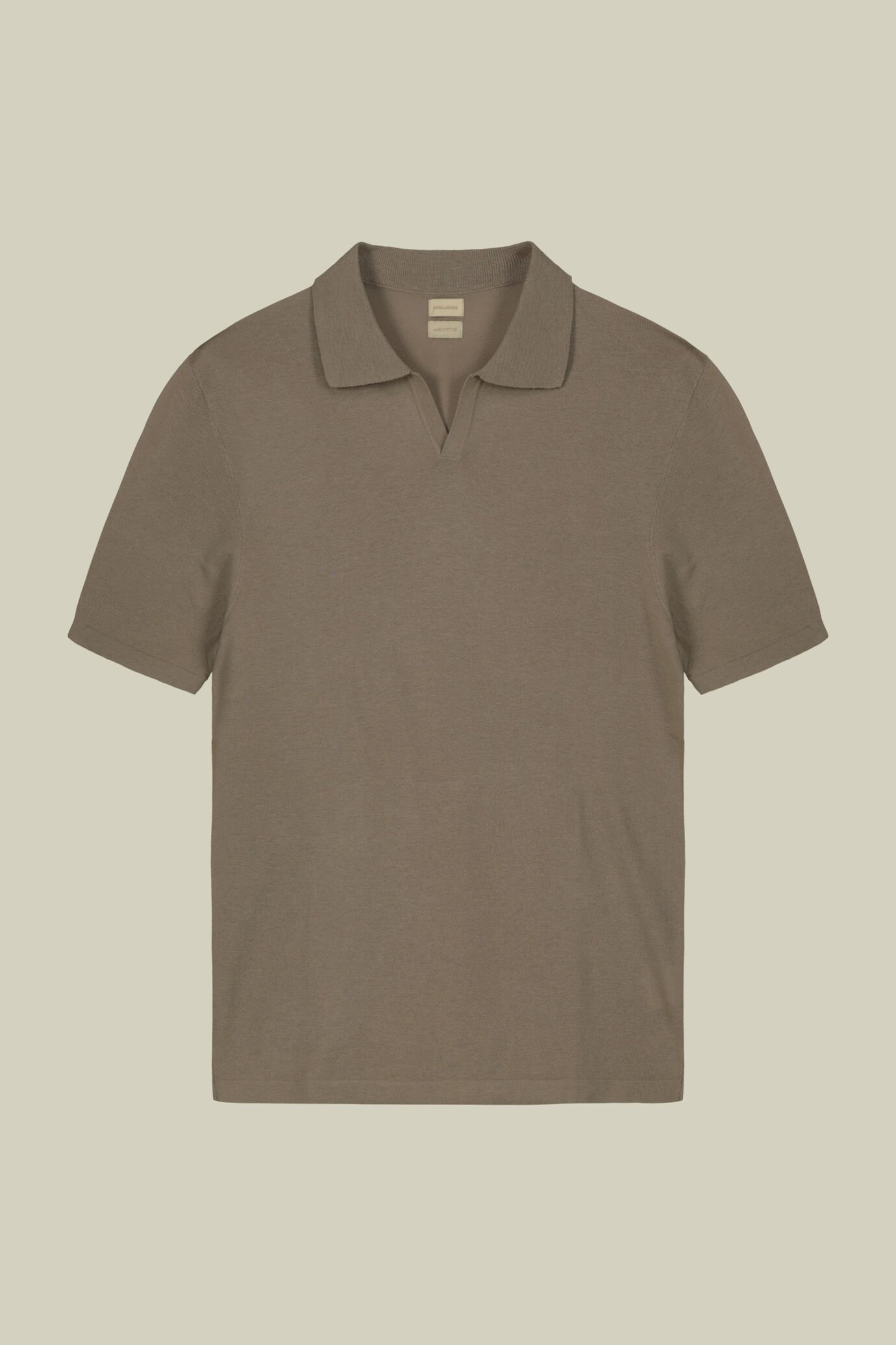 Polo homme en maille, manches courtes, col derby, 100% coton crêpe image number 4