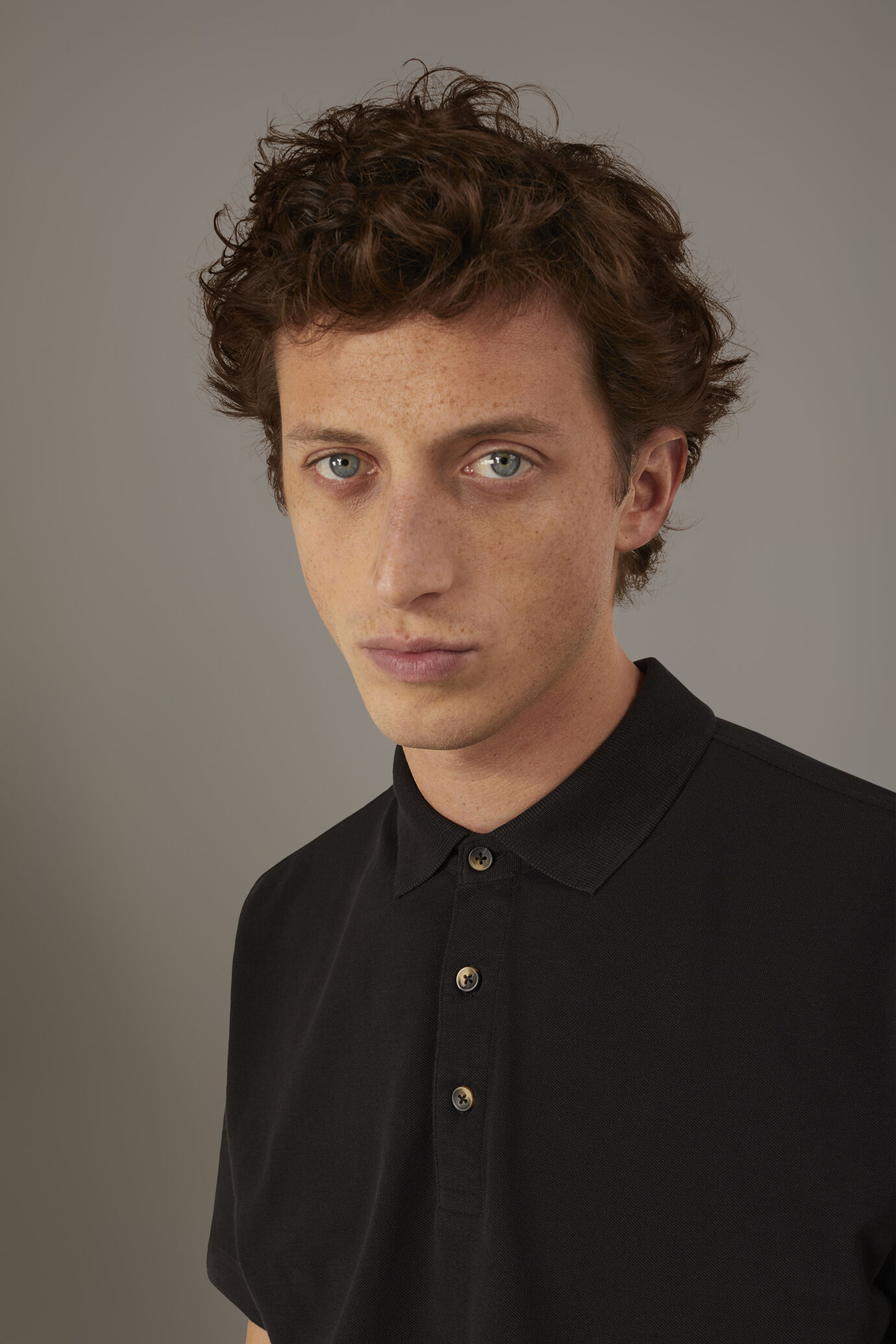 Polo manica corta 100% cotone piquet image number 1