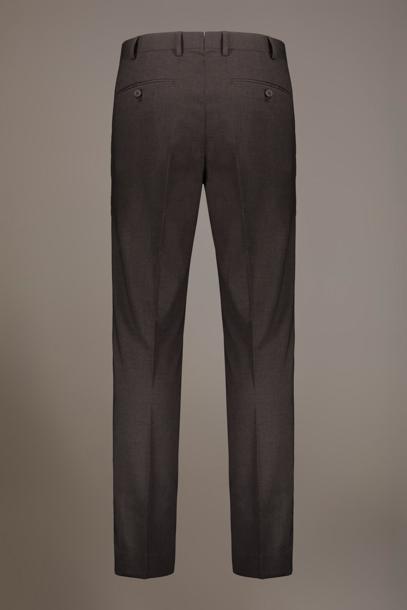 Regular fit single-breasted suit in micro pied de poule fabric image number 8