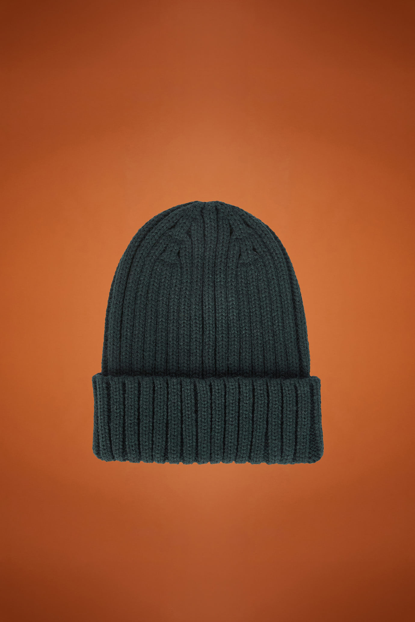 Rippenstrickmütze für Herren aus Wollgemisch image number 0