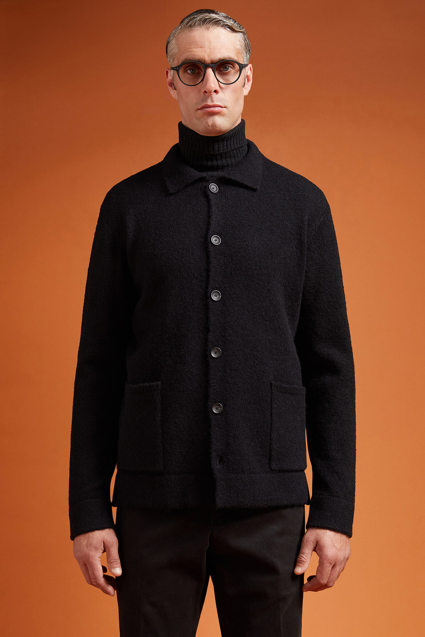 Herren-Strickjacke mit normaler Passform image number 0