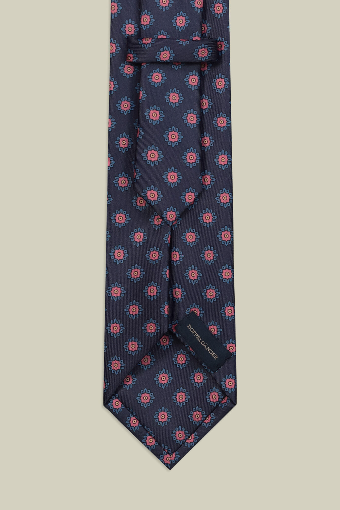 Cravate pour homme &agrave; imprim&eacute; losange image number 2