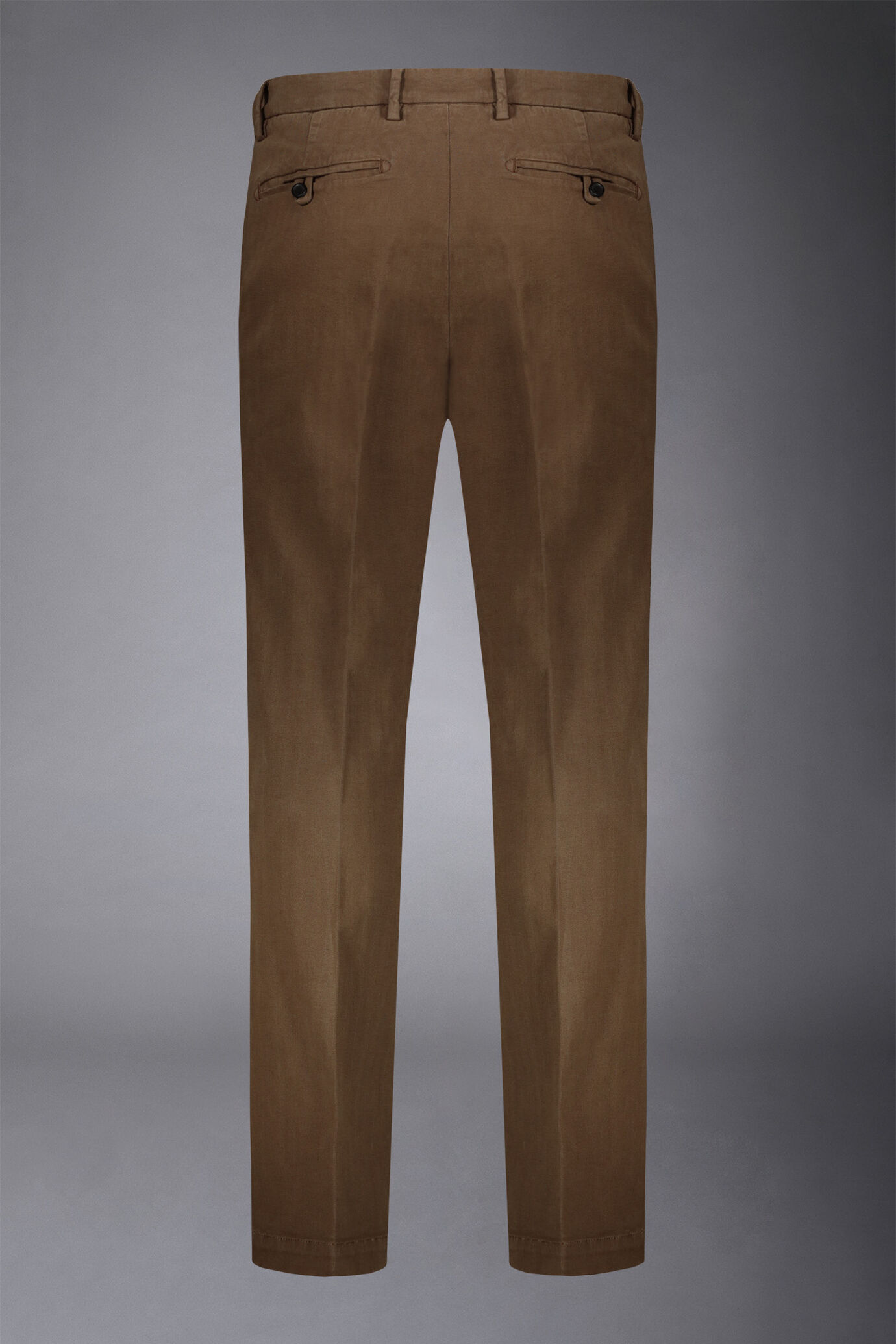 Men's classic pants regular fit herringbone fabric construction image number 5