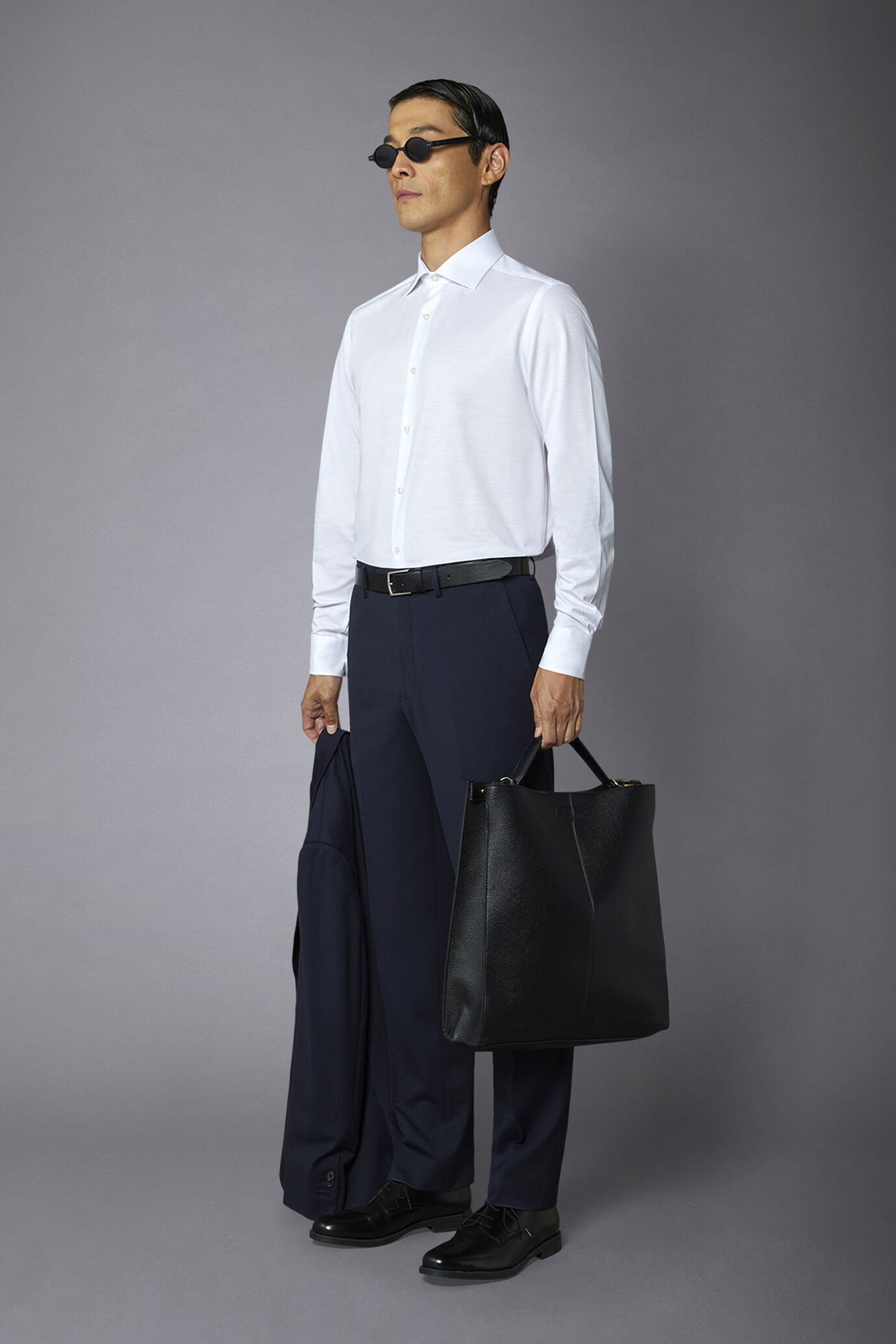 Pantalon en jersey sans coutures, coupe régulière image number 1