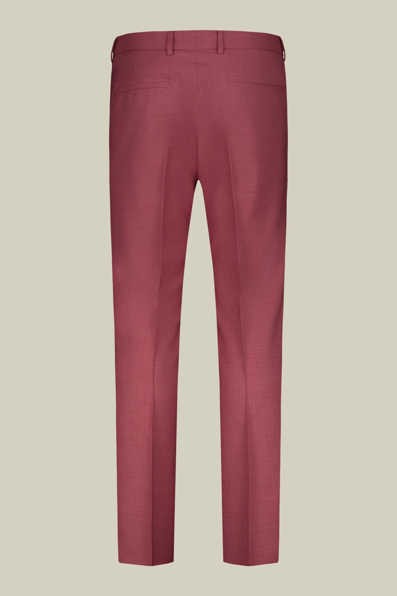 Costume homme croisé en tissu grisaille, coupe regular image number 3