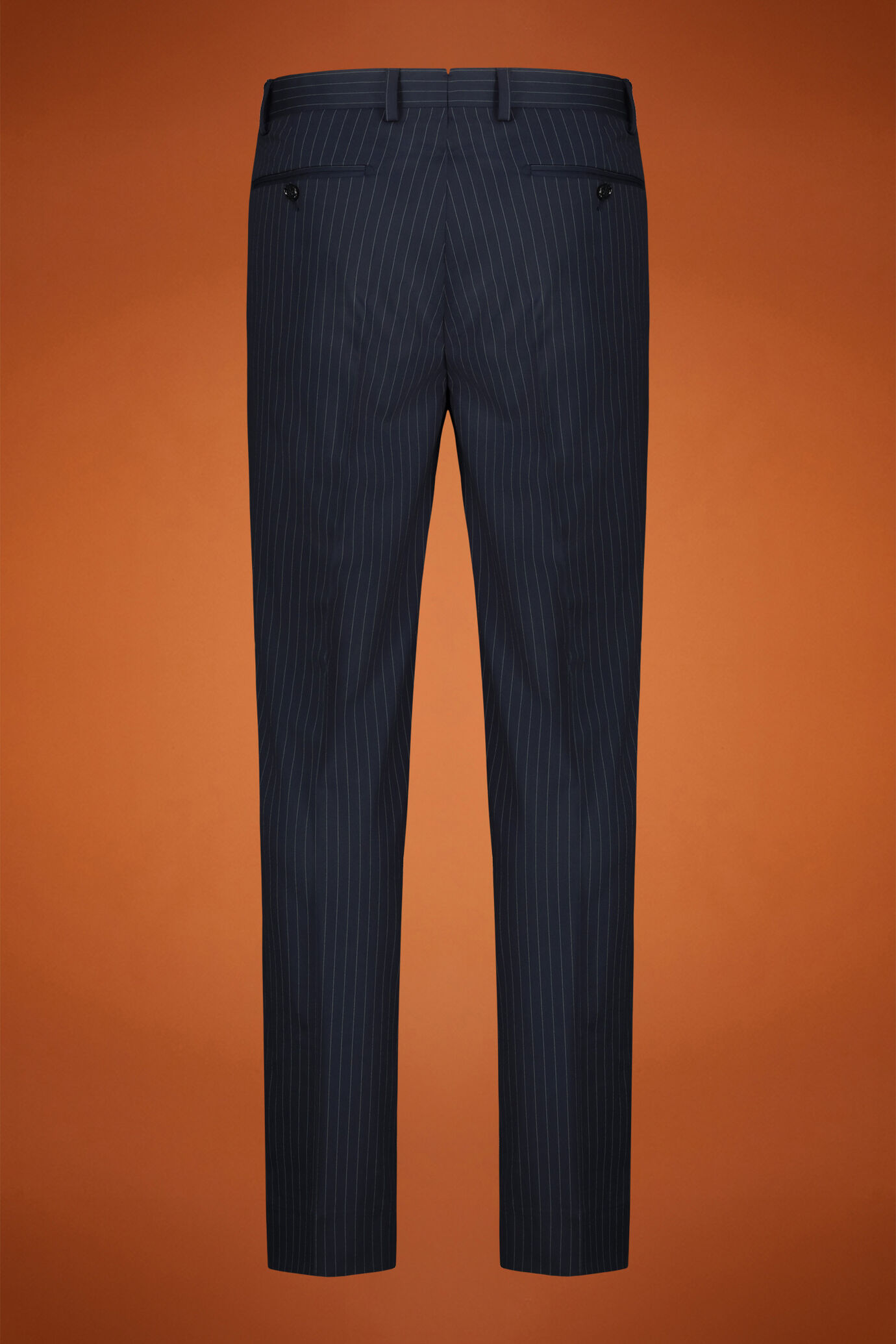 Abito uomo monopetto gessato regular fit image number 3