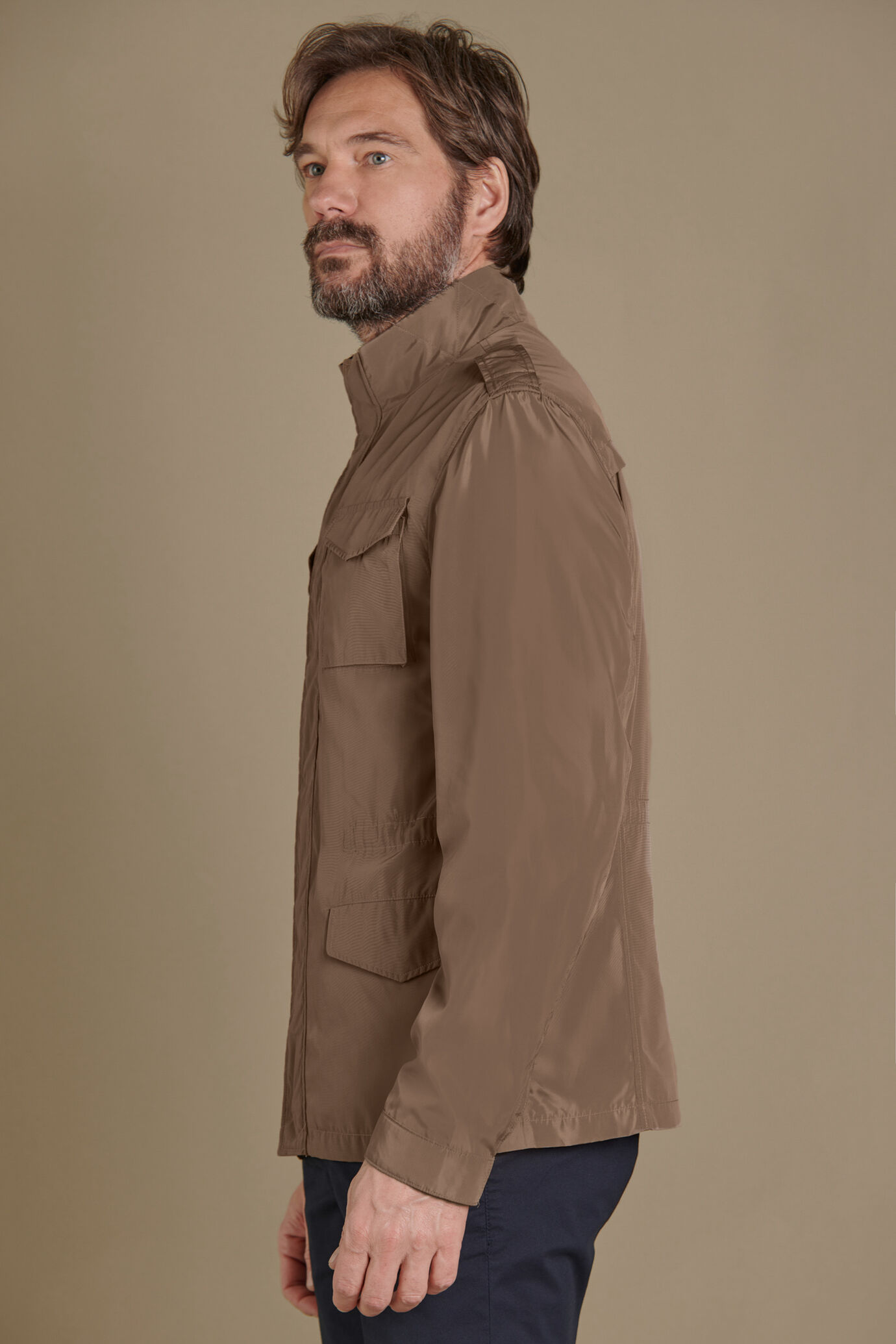 Ultralight and adjustable unlined field jacket image number 1