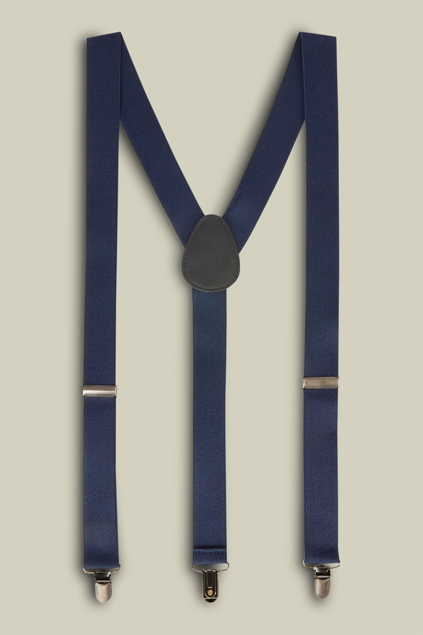 Bretelle uomo elastiche tinta unita image number 0