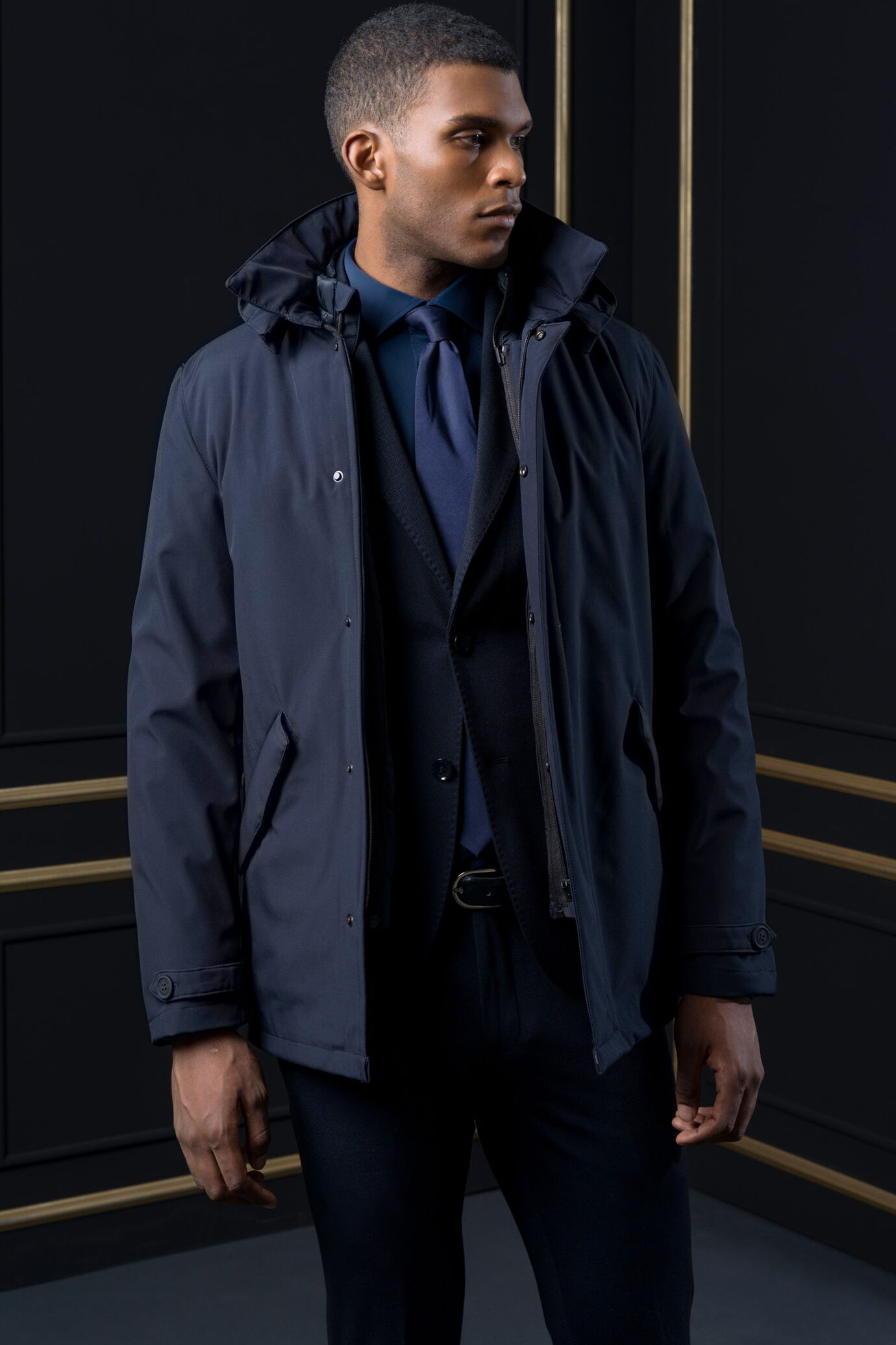 Tech Jacket with hood image number 0