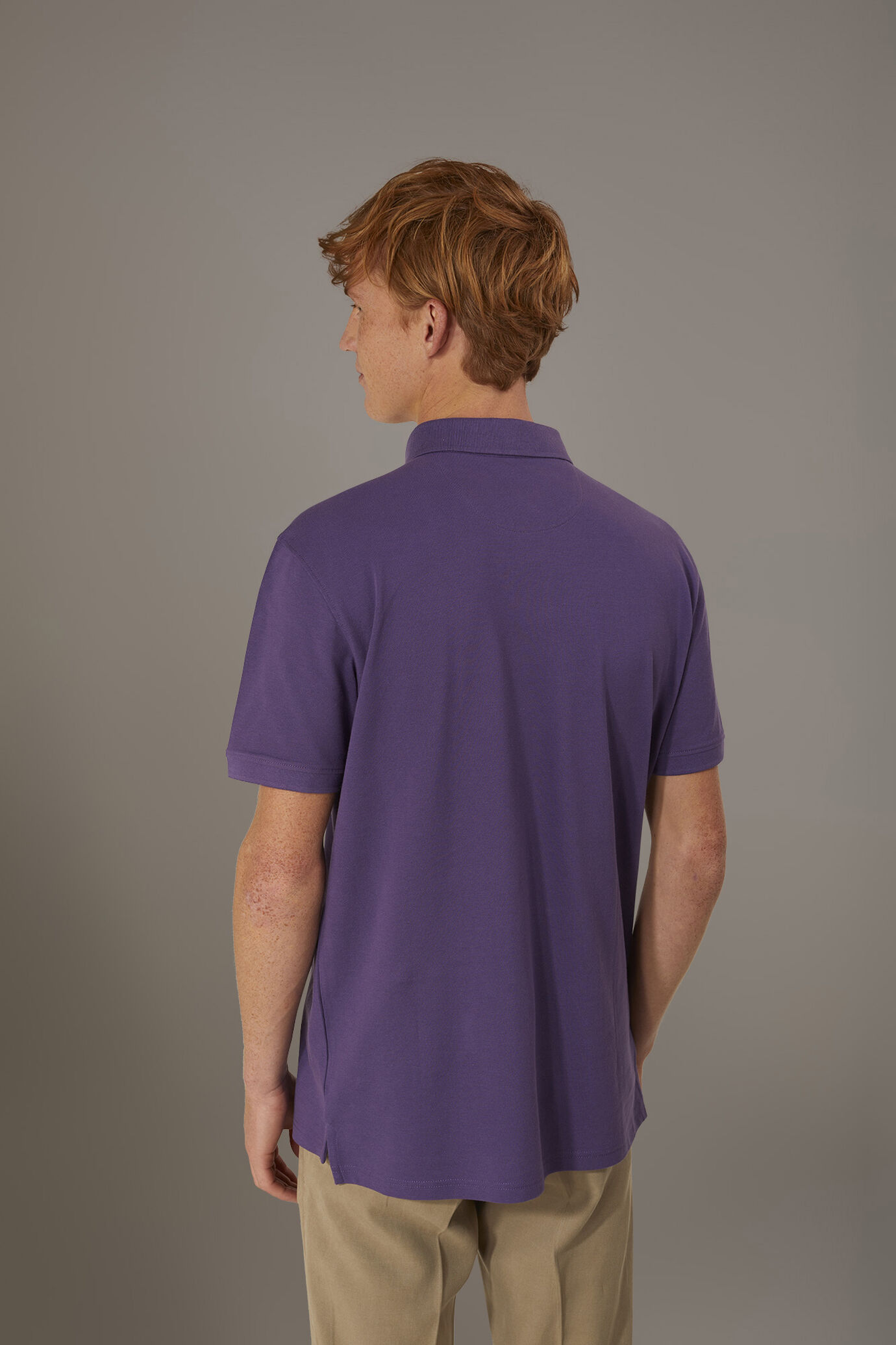 Polo manica corta 100% cotone piquet image number 2