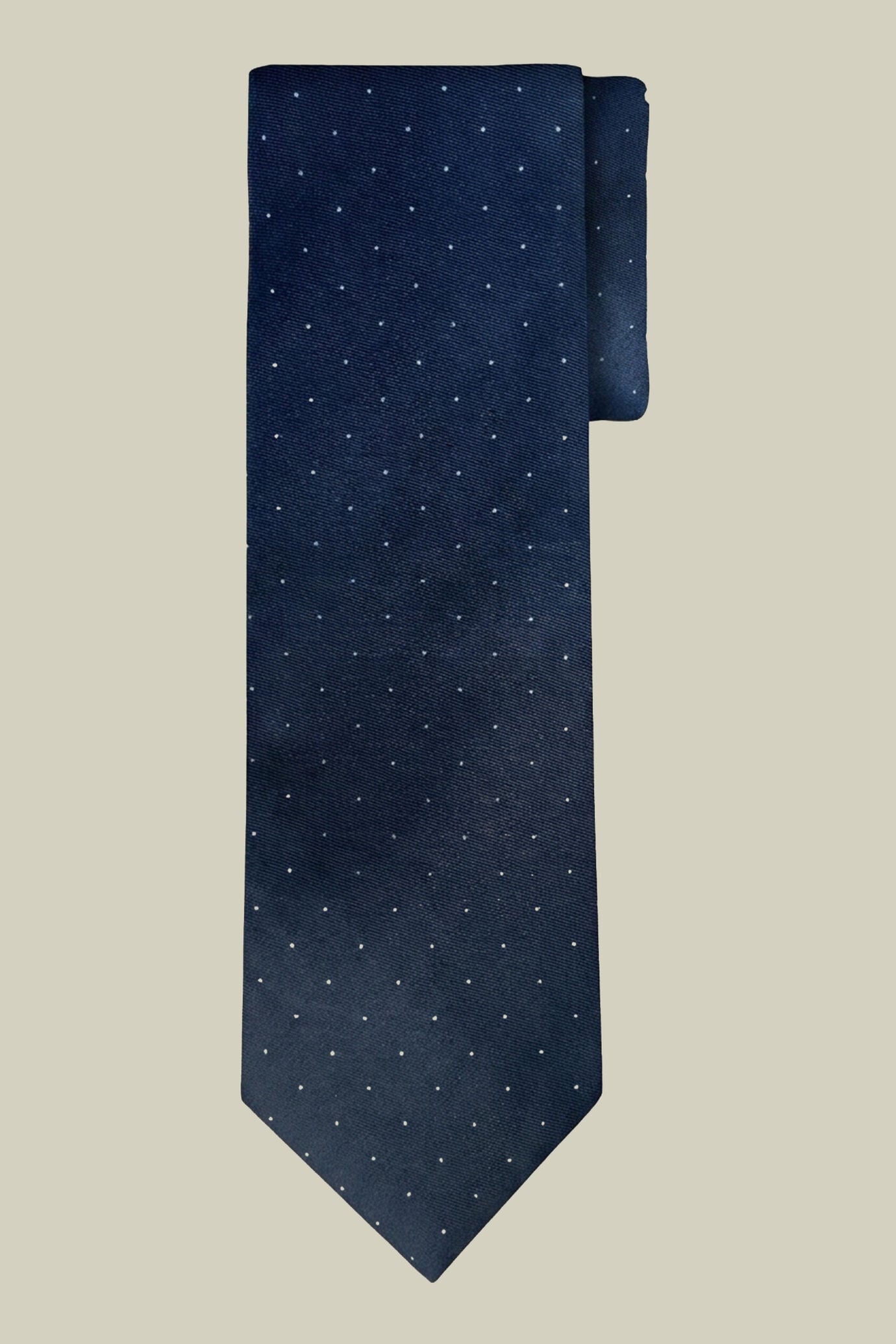 Cravatta uomo con micro pois