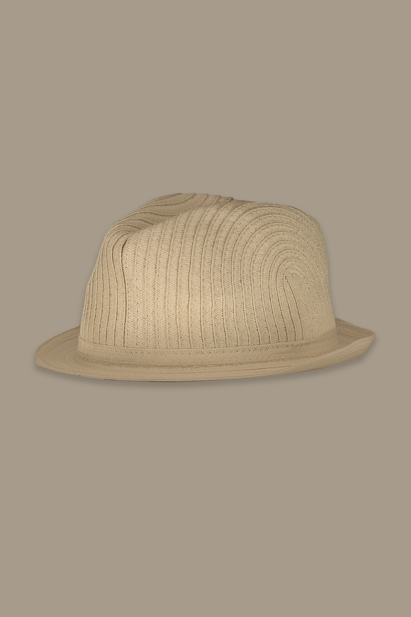Fedora hat made from natural cellulose fiber image number null