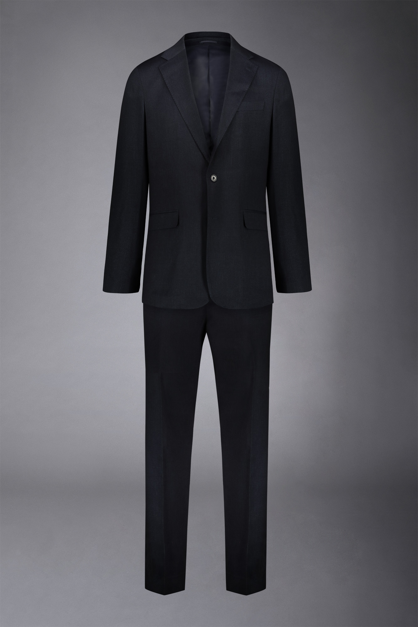 Beige Men's Single Breasted One-button Standard Fit Casual Business Suits