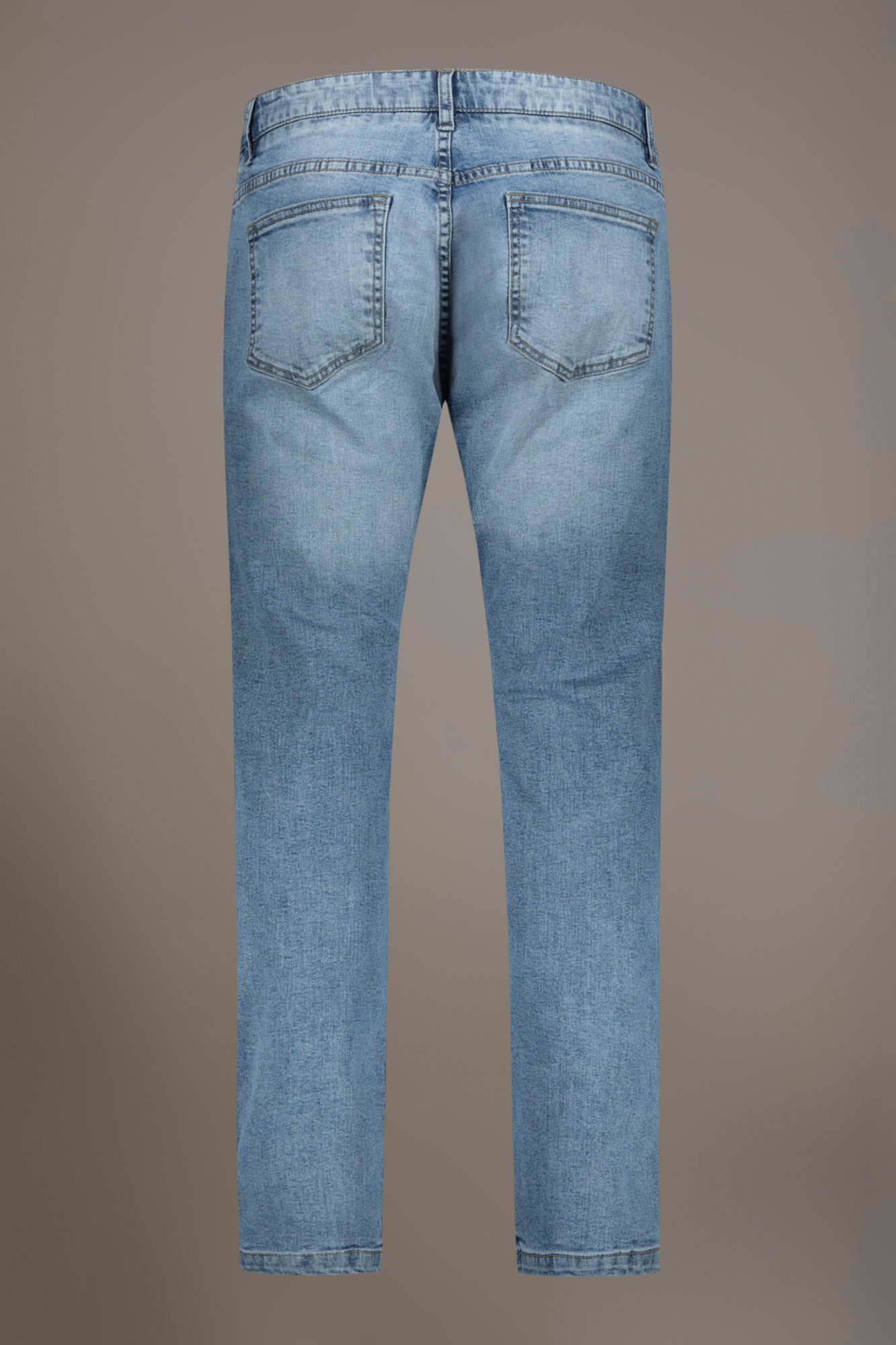 Jeans 5 pockets regular fit denim fabric image number null