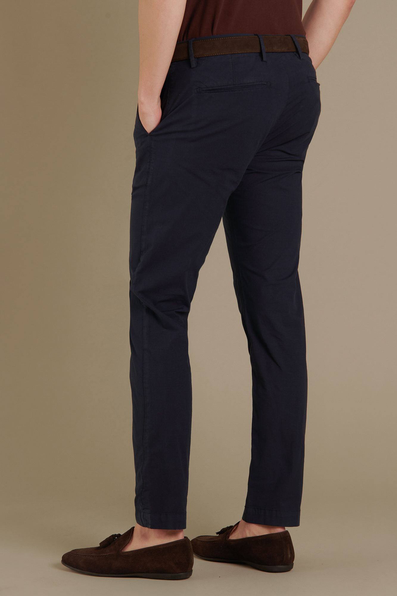 Pantalone chino in puro cotone image number null