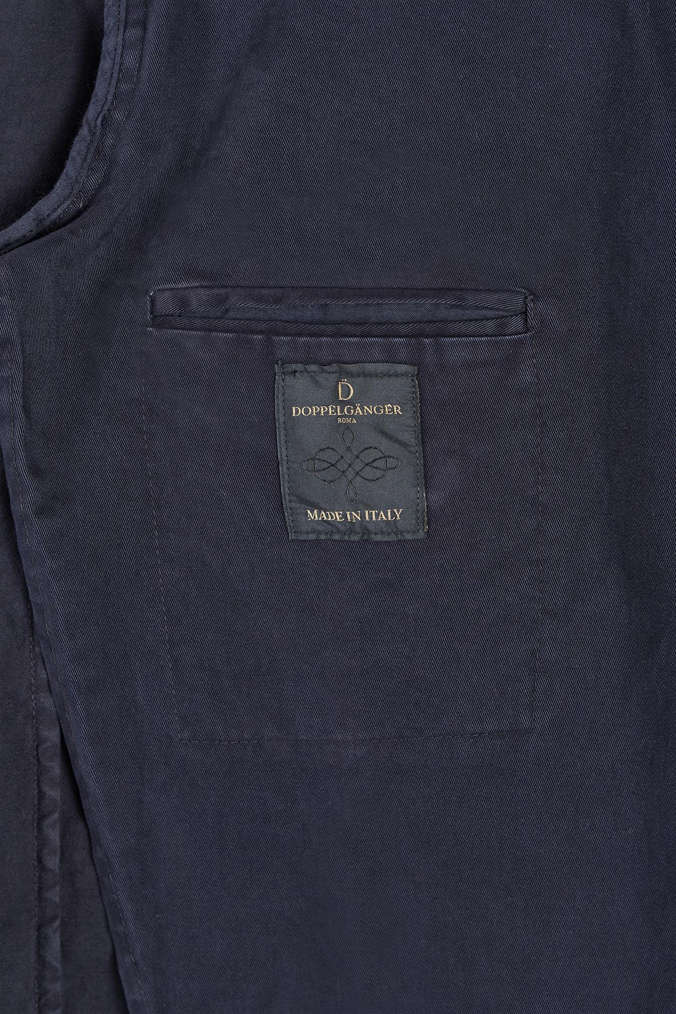 Single breasted jacket garment dyed. image number null