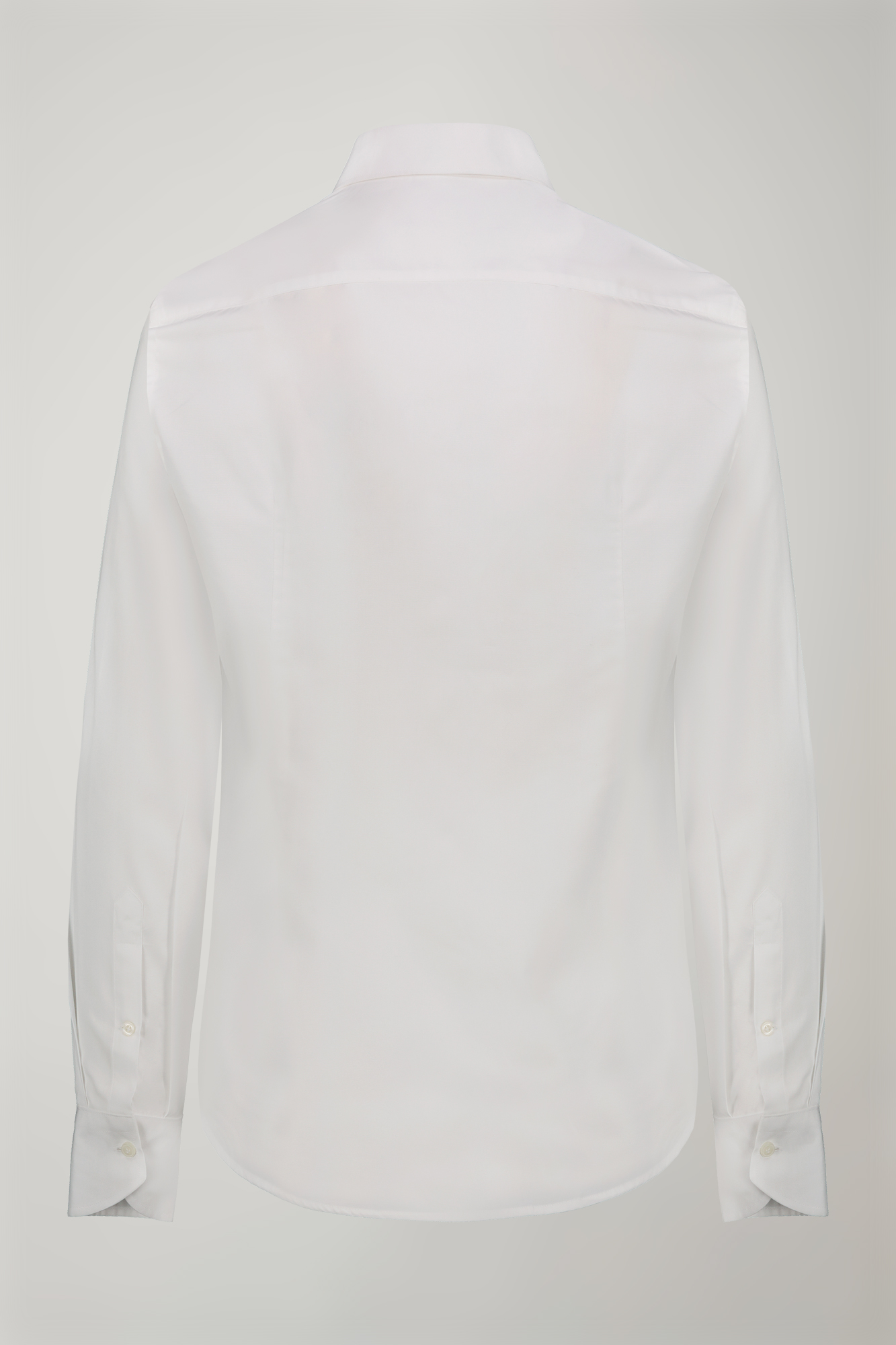 Herrenhemd mit klassischem Kragen aus 100 % Fil-à-Fil-Baumwolle in normaler Passform image number null