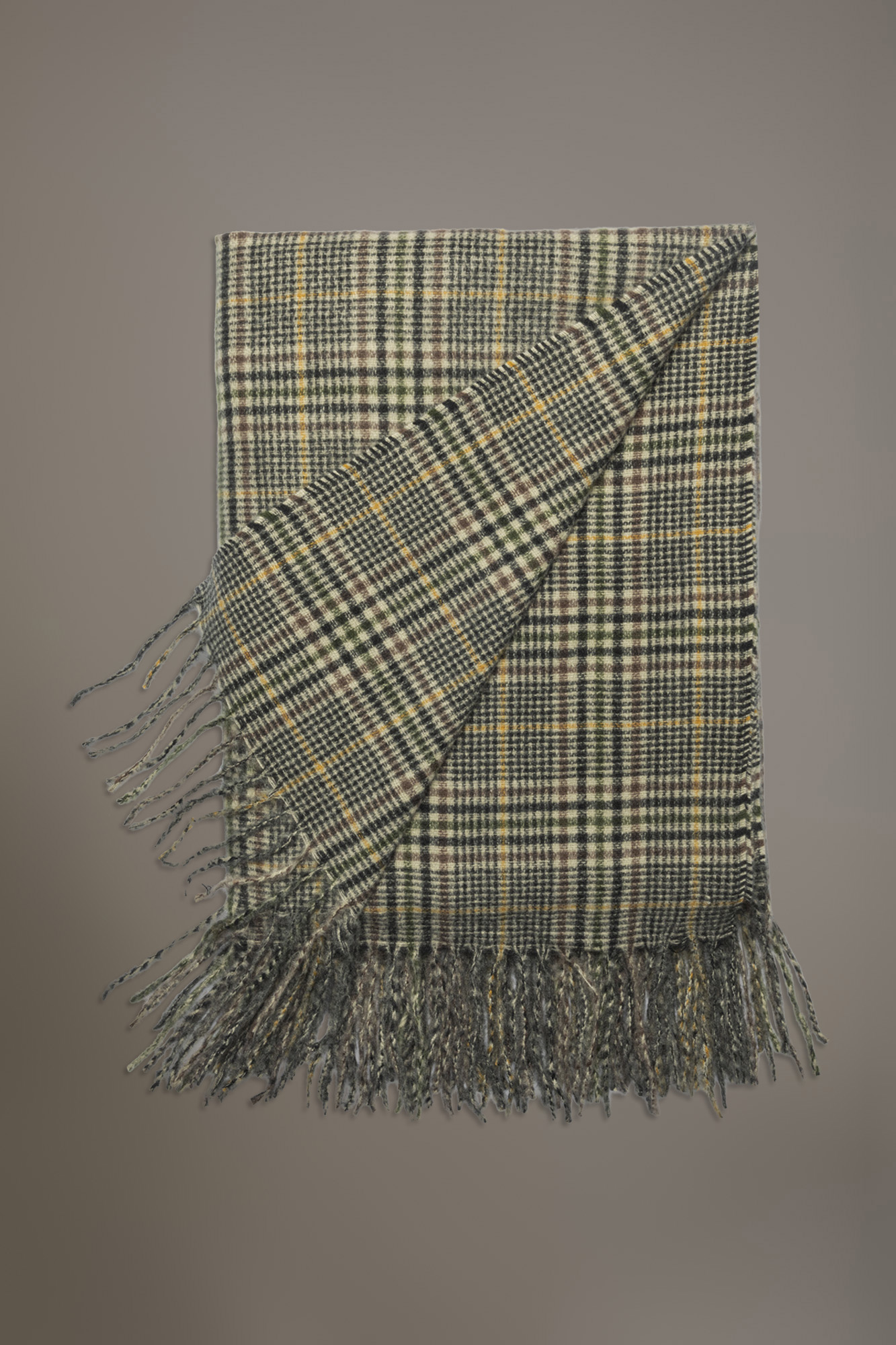 Sciarpa Cashmere 100% Donna Sciarpa Donna 100% Cashmere Vintage, Quadri Scozzesi, Morbida E Calda, Misura 72x12 Pollici, Made In Scozia (confezione Cina) Sciarpa Puro Cashmere Donna - Foto 8