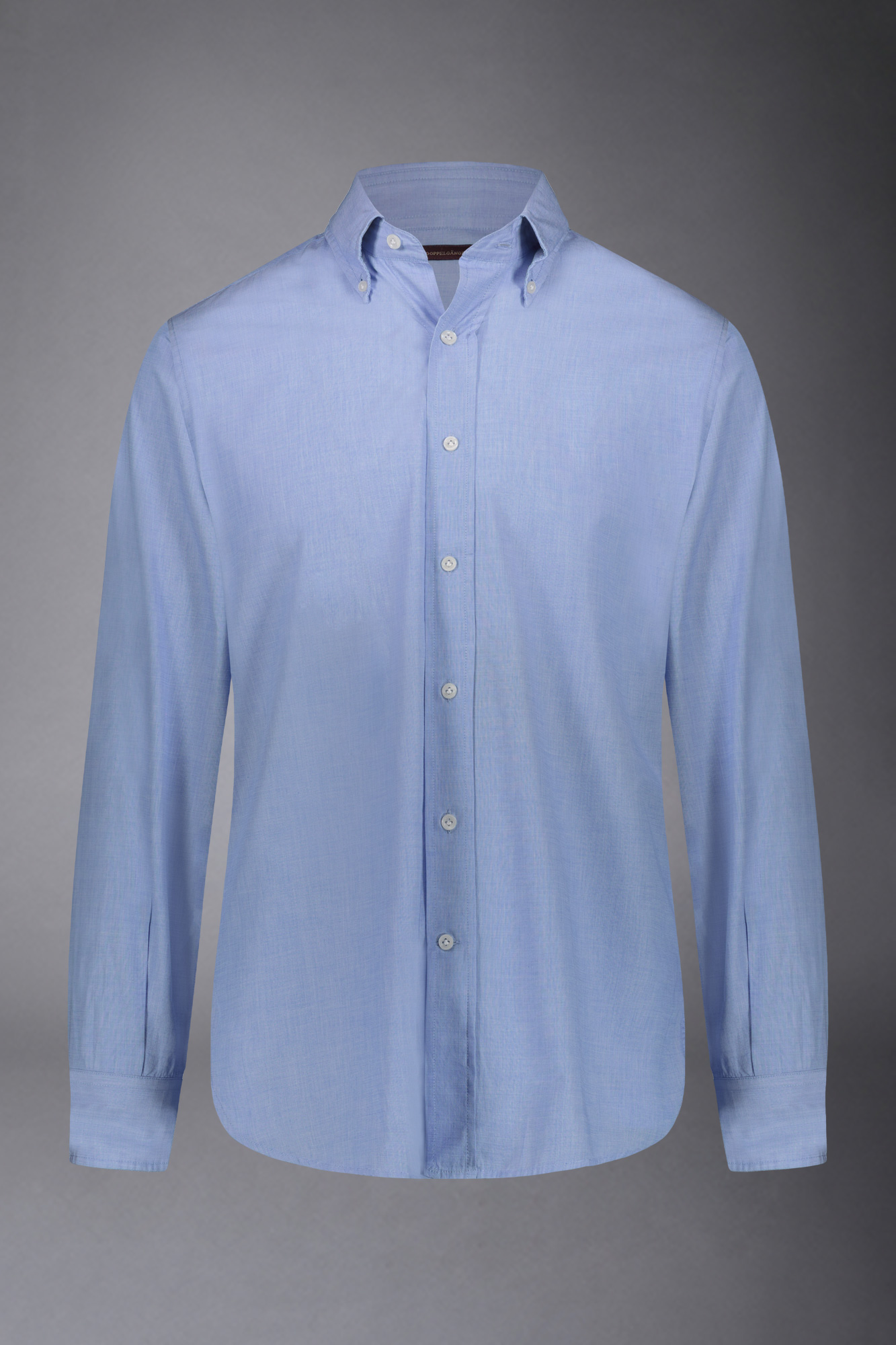 Camicia classica lavata genderless button down comfort fit tessuto fil-a-fil image number null
