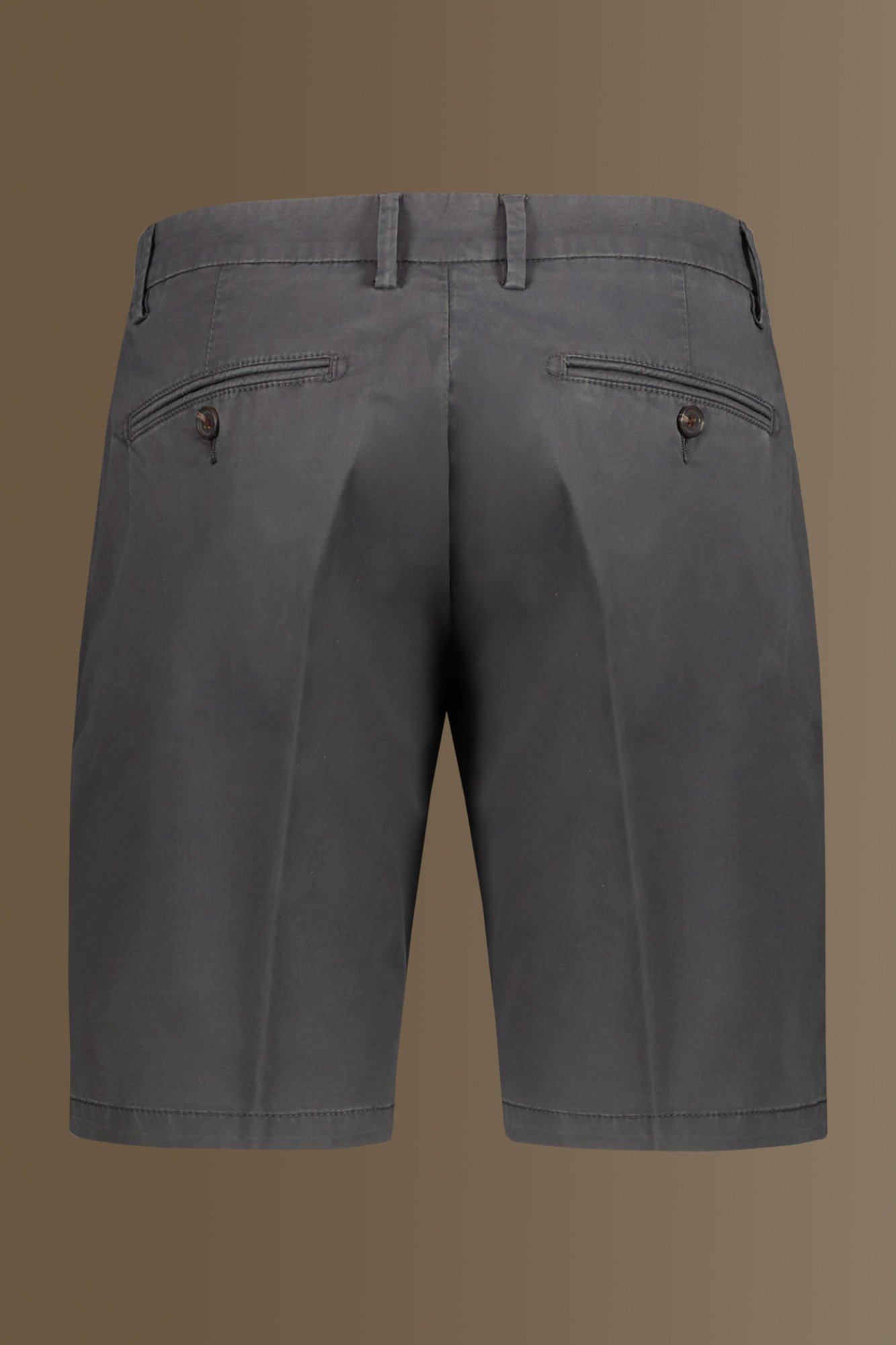 Bermuda Homme En Coton Taille 46 à 62 - Coupe Classique Avec Ceinture - Couleur Salvia - European Project