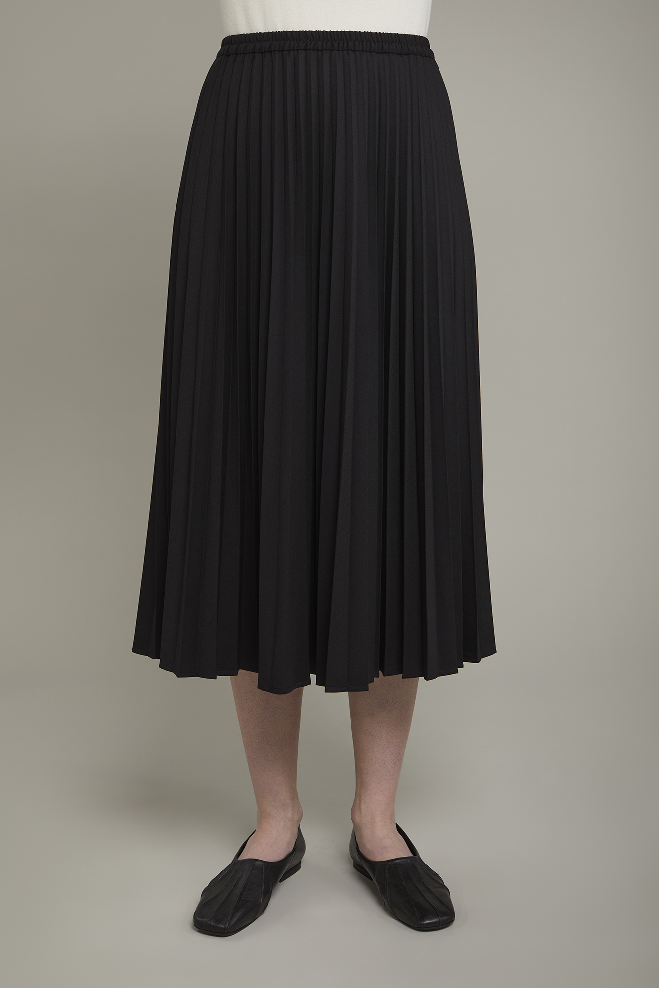 Women's pleated skirt regular fit image number null