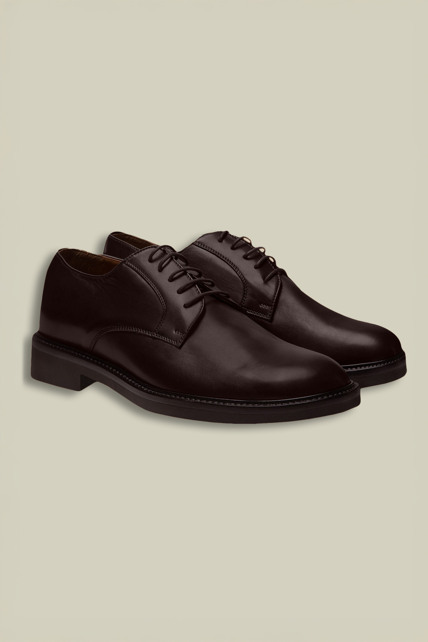 Scarpa derby 100% pelle uomo image number null