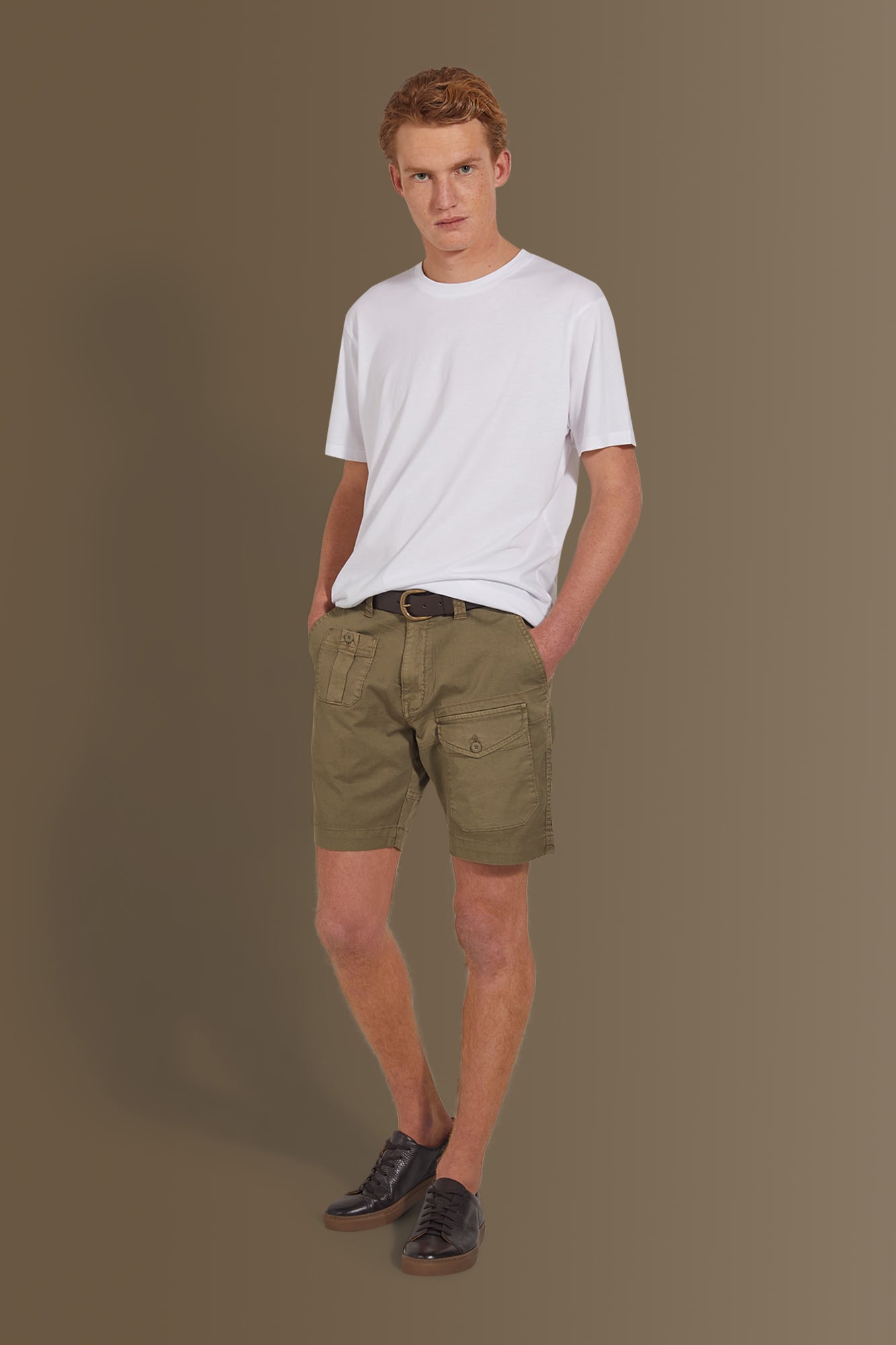 Novastar Pantaloni da pigiama da uomo con tasche, con impronte di