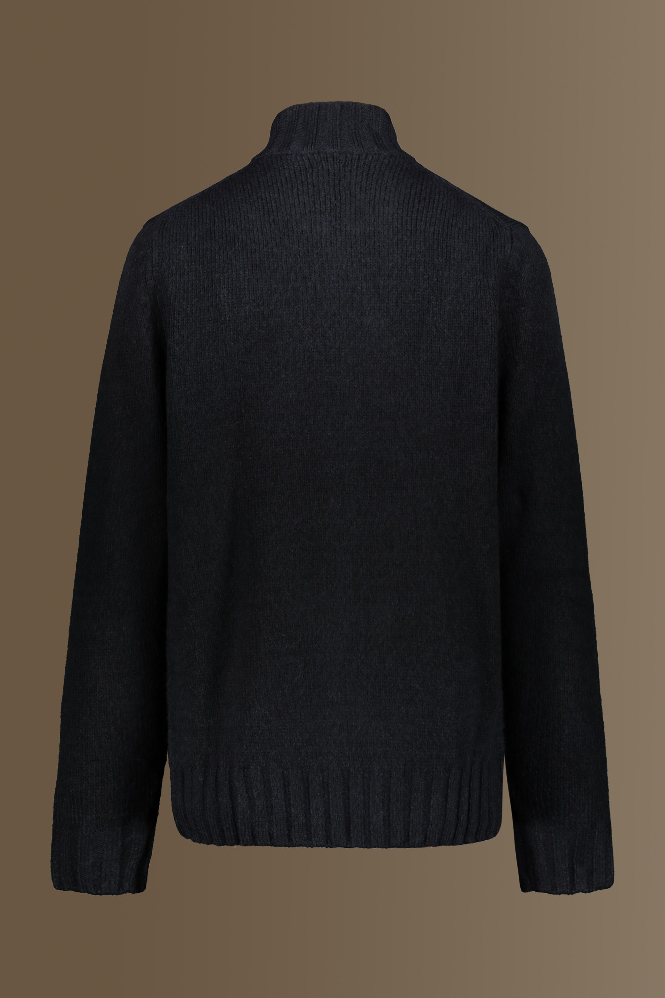 Cardigan collo alto con coste inglesi image number null