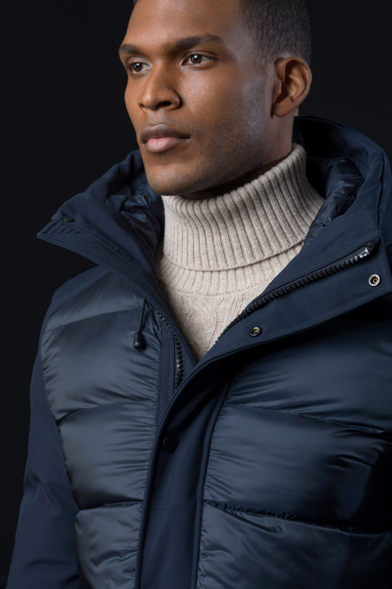 Down padded jacket image number null