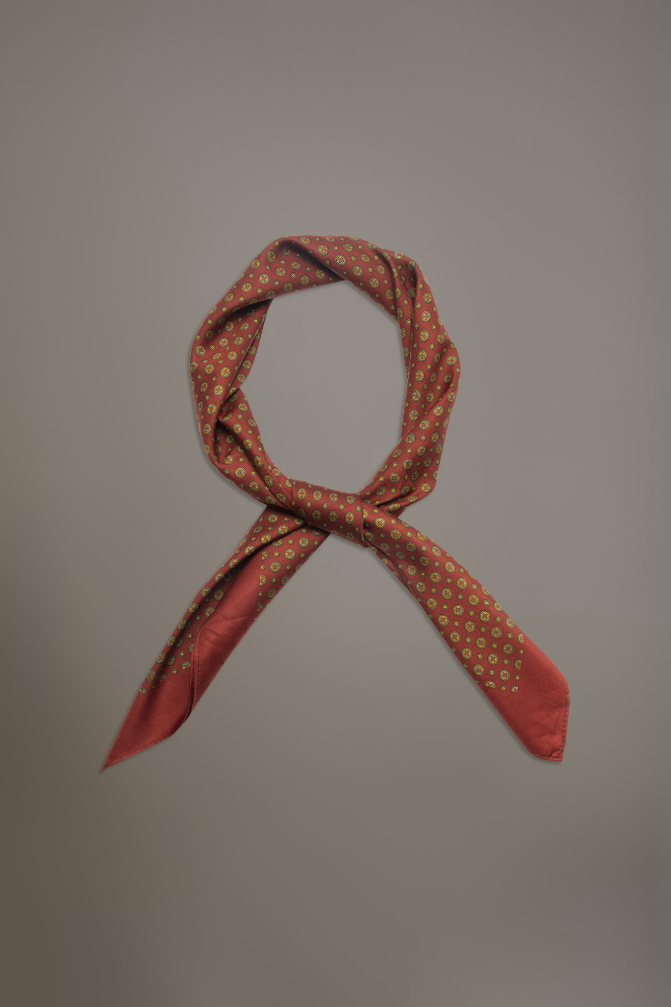 Foulard in twill fantasia stampata image number null