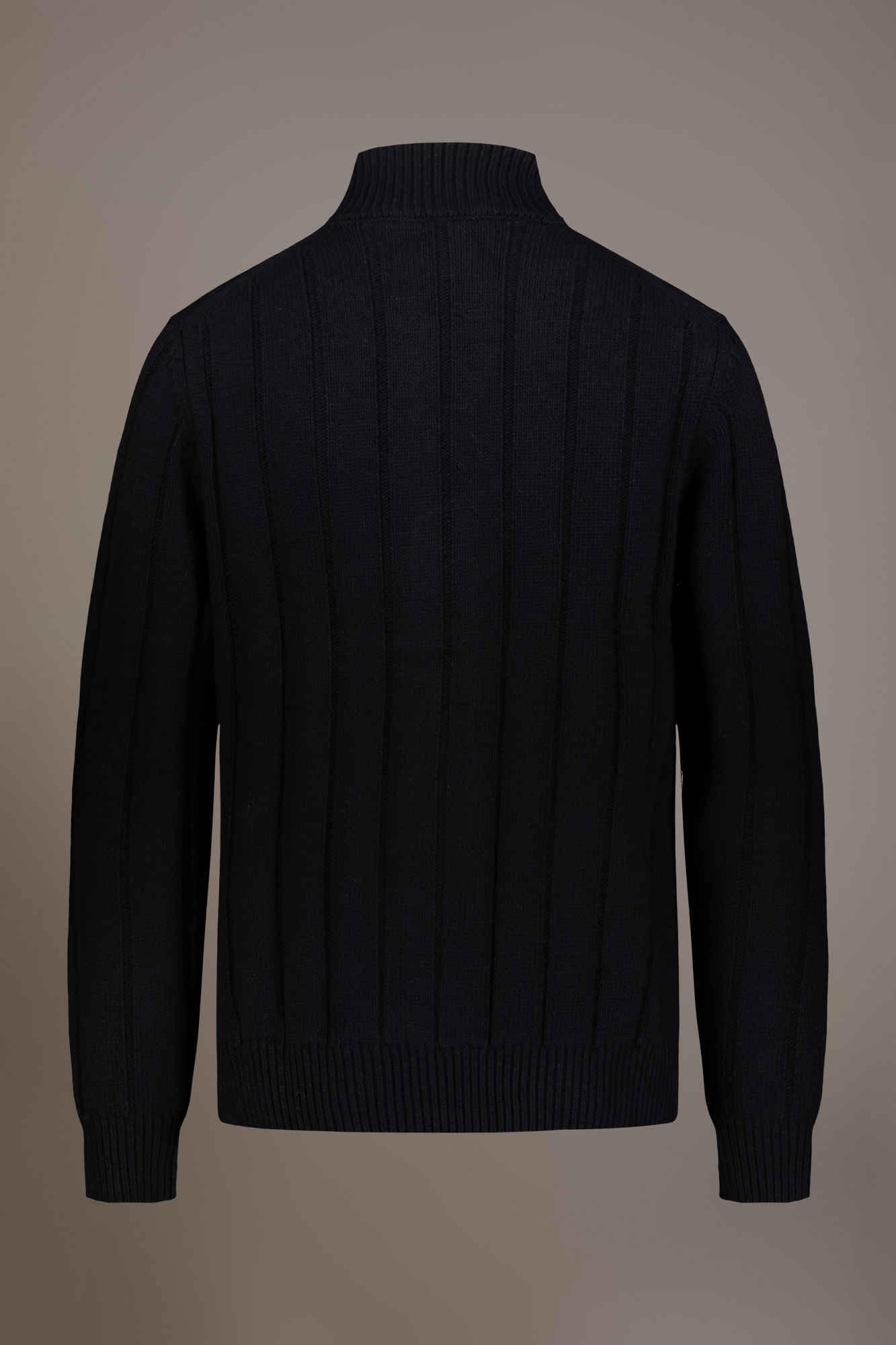 Cardigan in misto lana Check