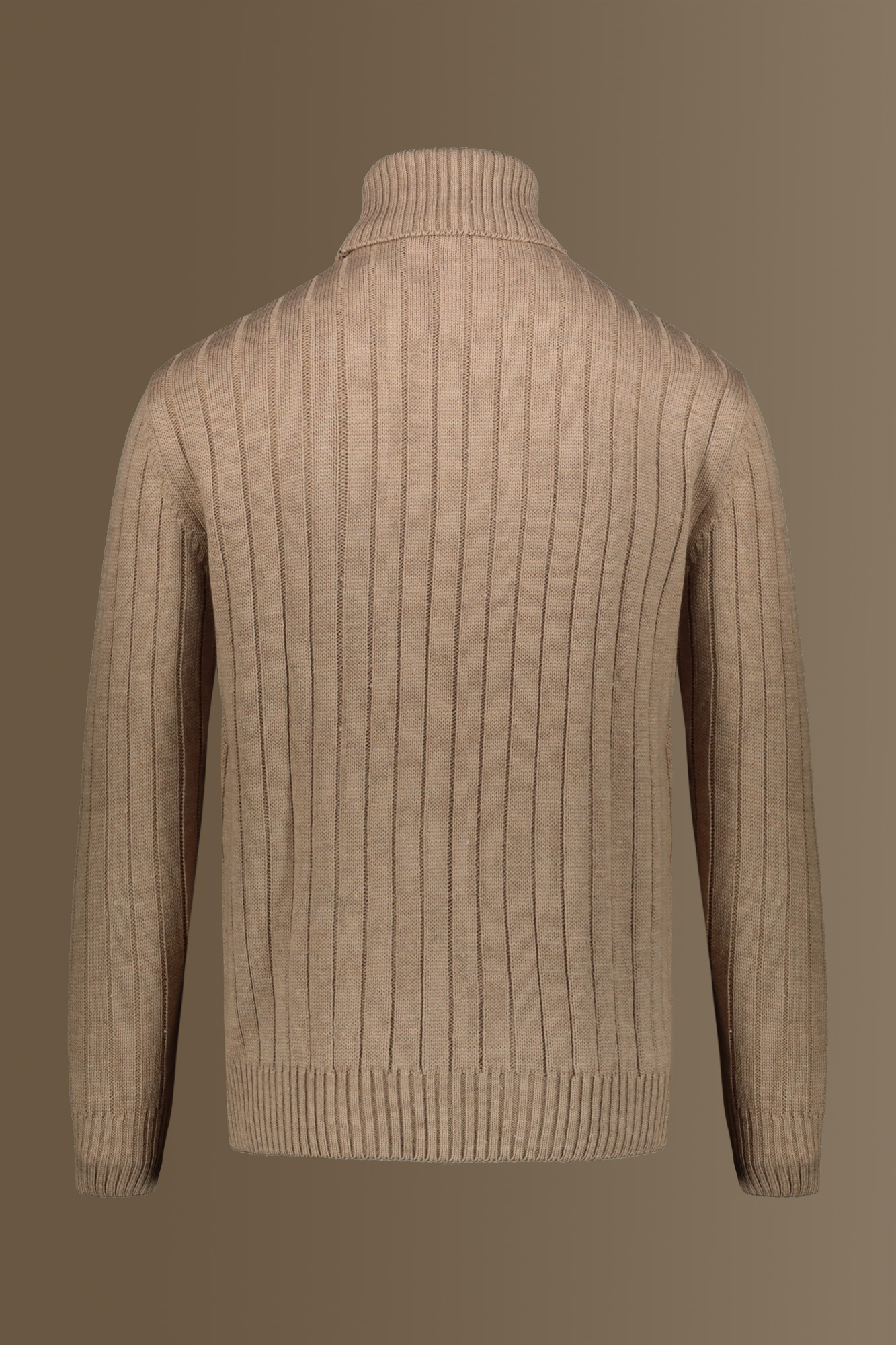 Maglione A Collo Alto Uomo In Misto Lana - Stile Classico, Comodo E Caldo