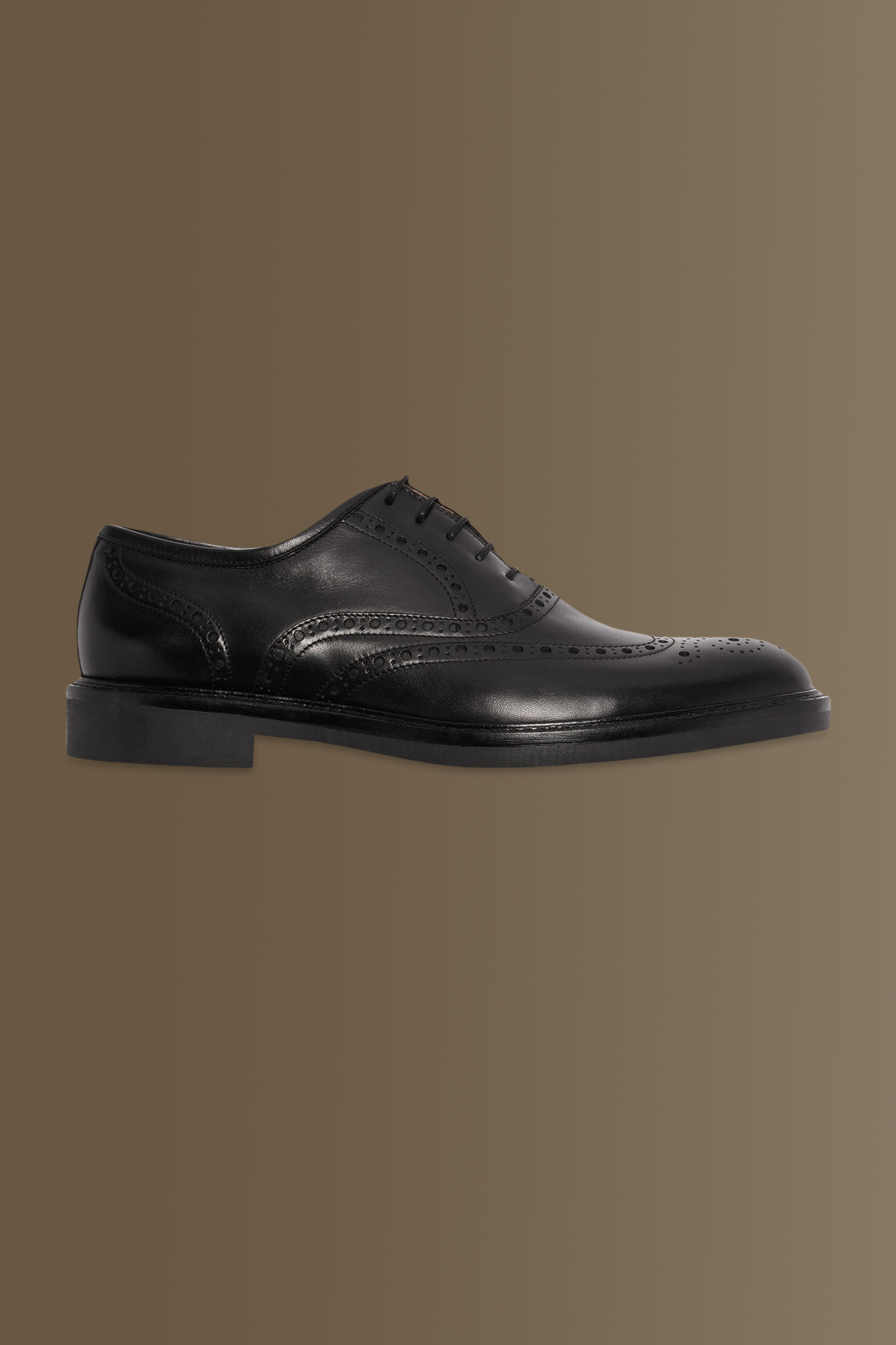 Scarpa uomo oxford Brouge 100% pelle image number null