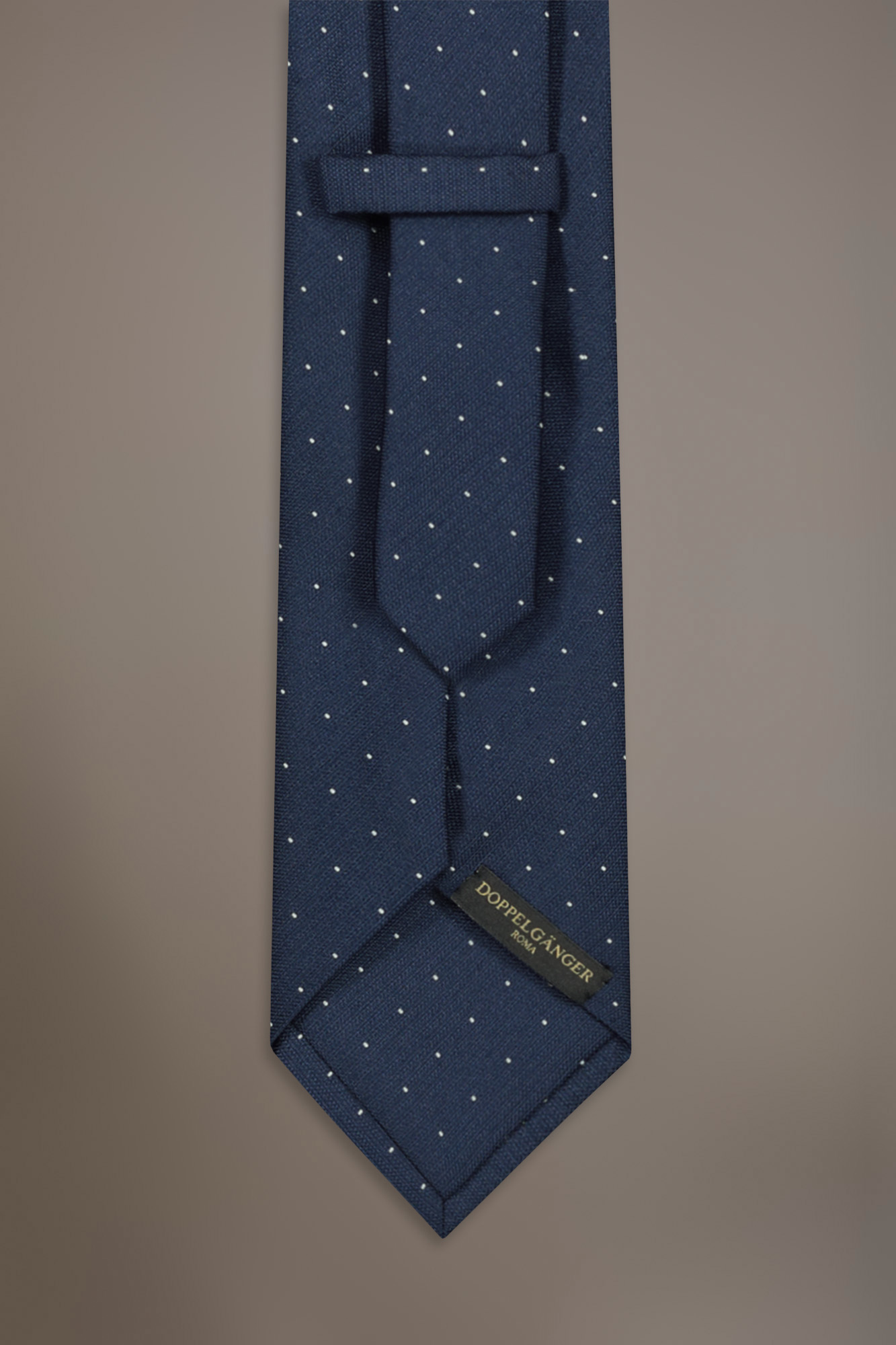 Cravatta misto bamboo fantasia pois image number null