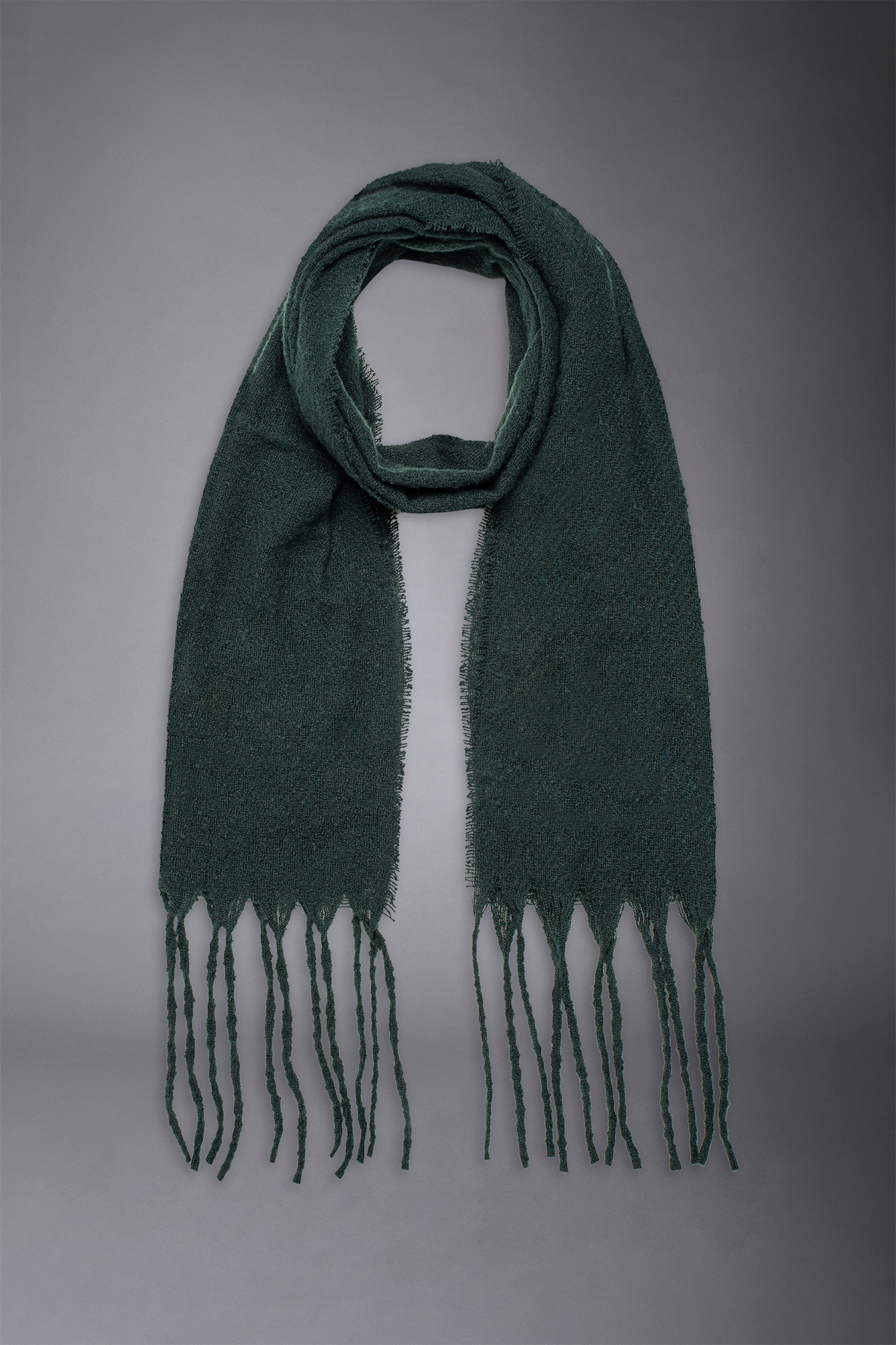 Men's solid-coloured scarf image number null