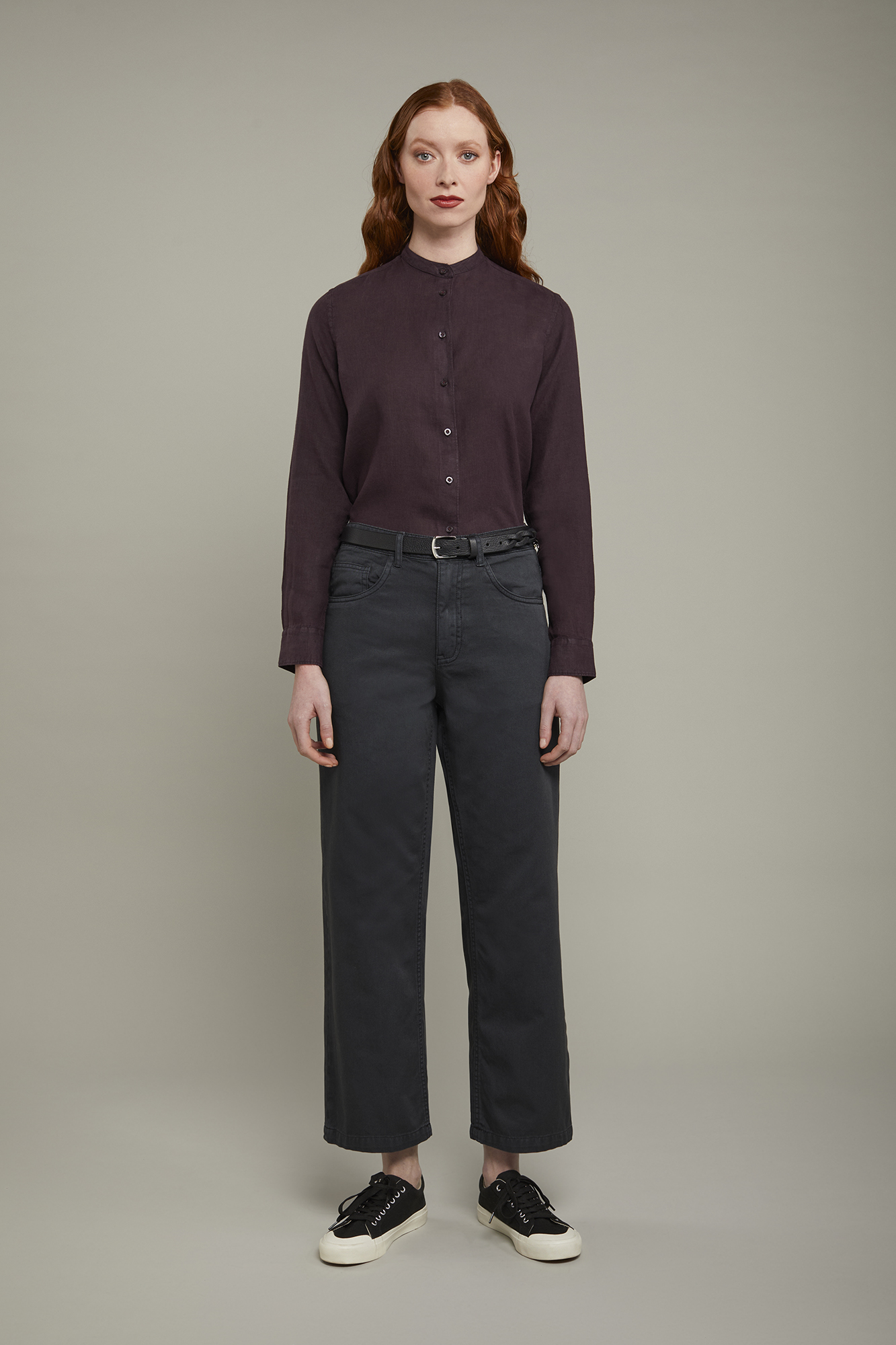 Pantaloni Donna Cotone Elasticizzato Con Tasche – Casual Skinny Fit, Taglia Unica 160-177cm