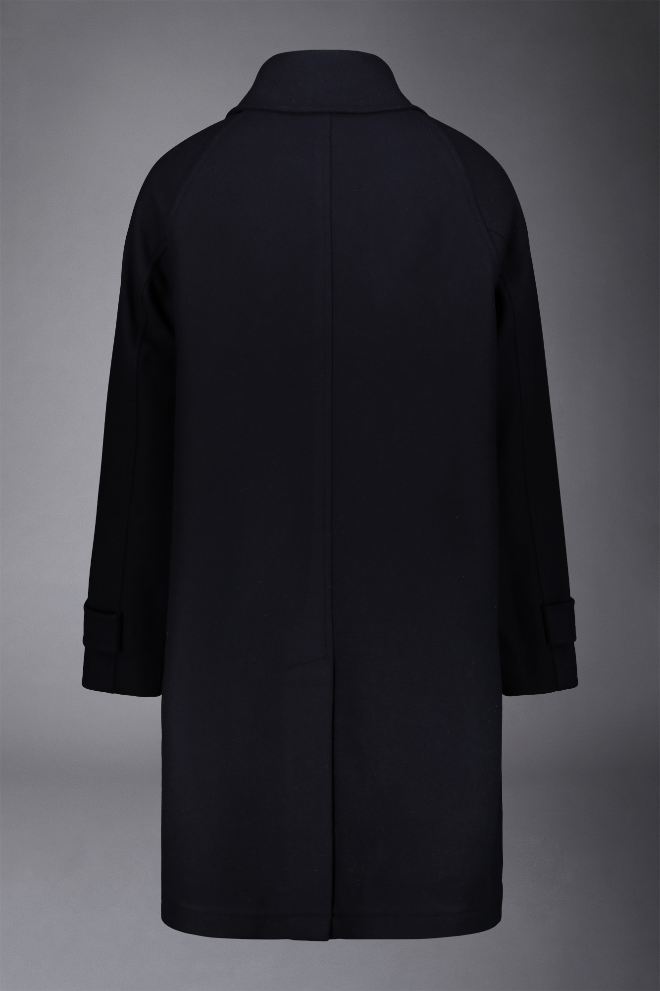 Cappotto inglese genderless senza cappuccio misto lana image number null